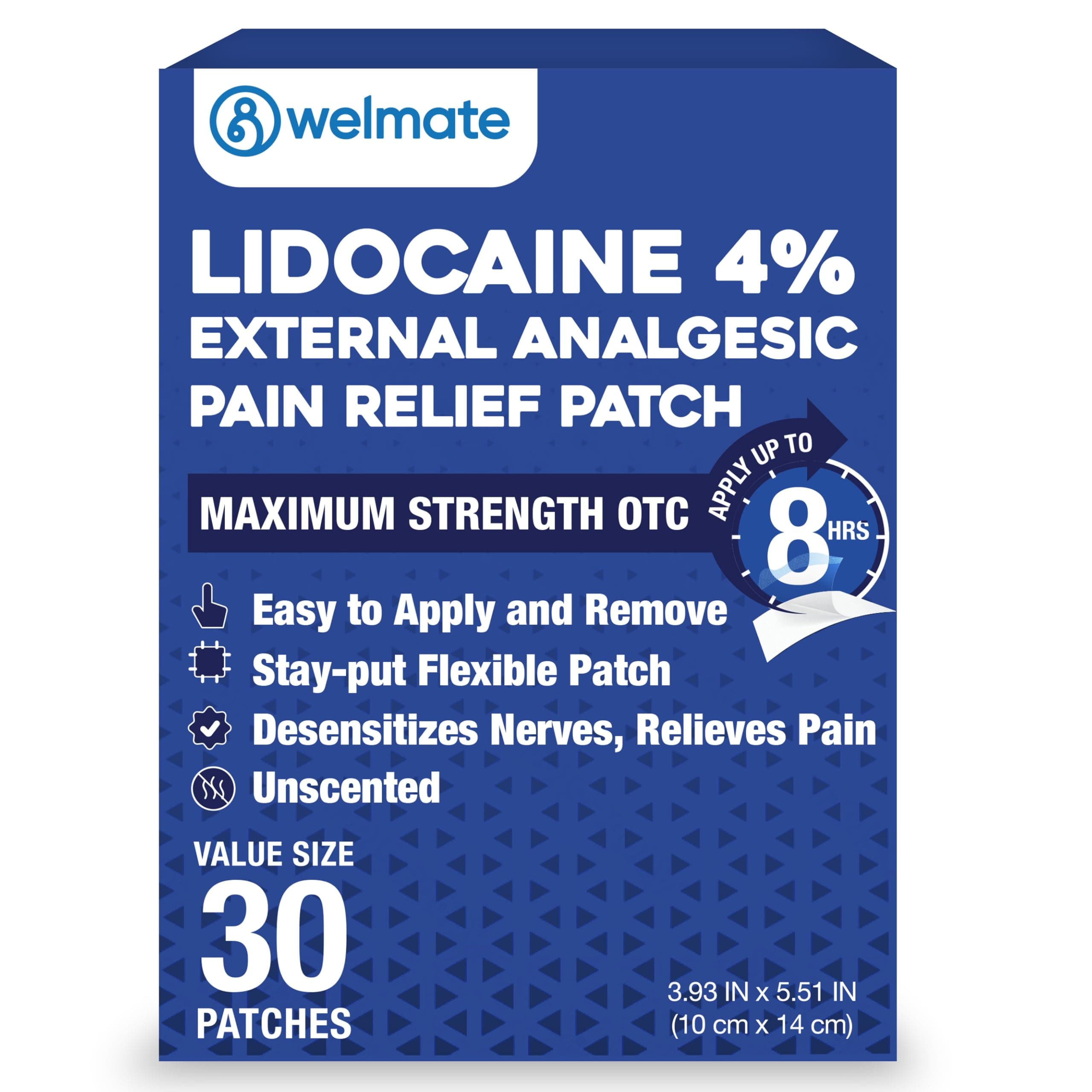 Lidocaine Pain Relieving Patch