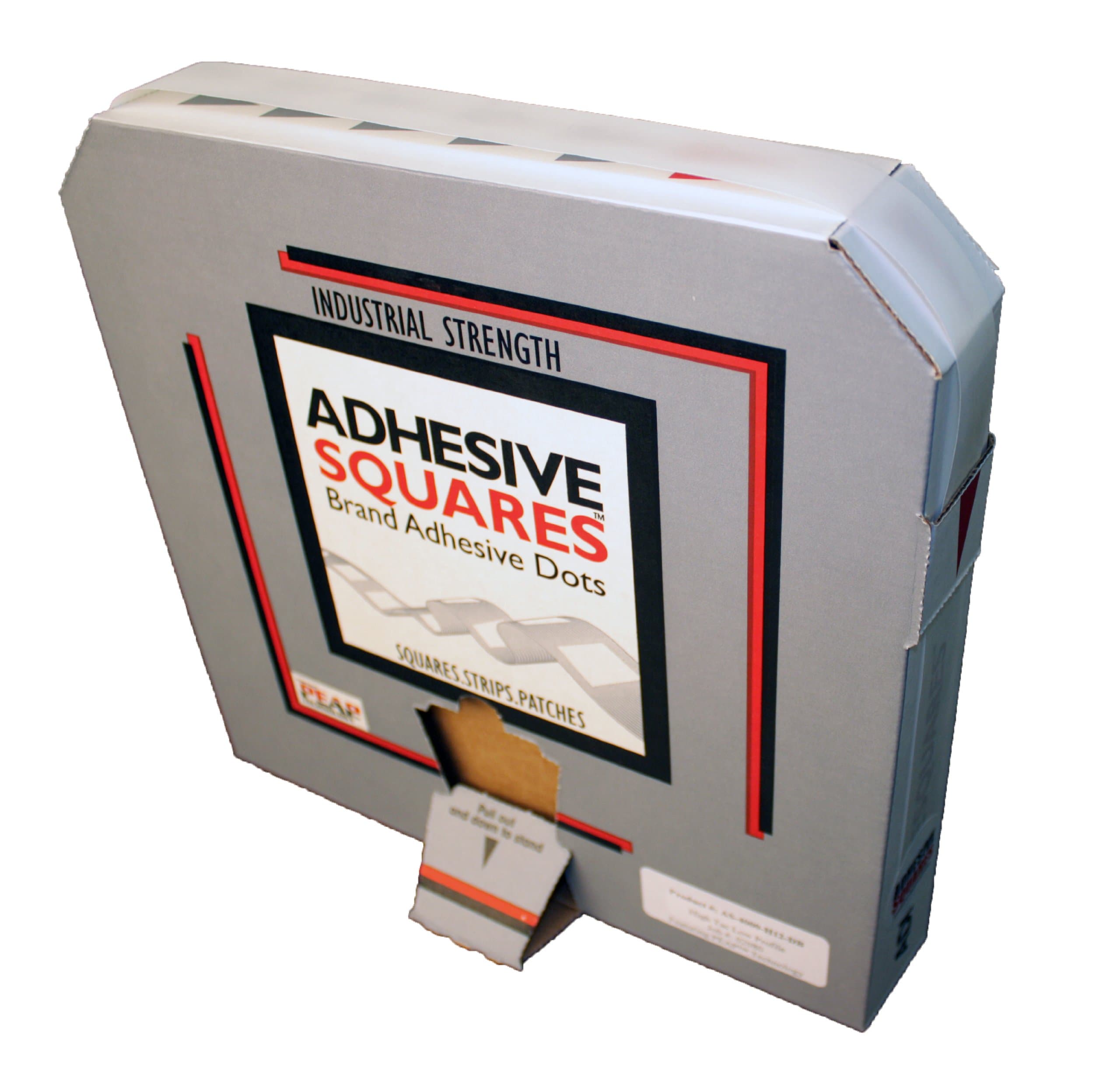 AS-3000-H25-DB 3000 Count 1/2 x 1/2-inch Medium Profile, High Tack Dispenser Box