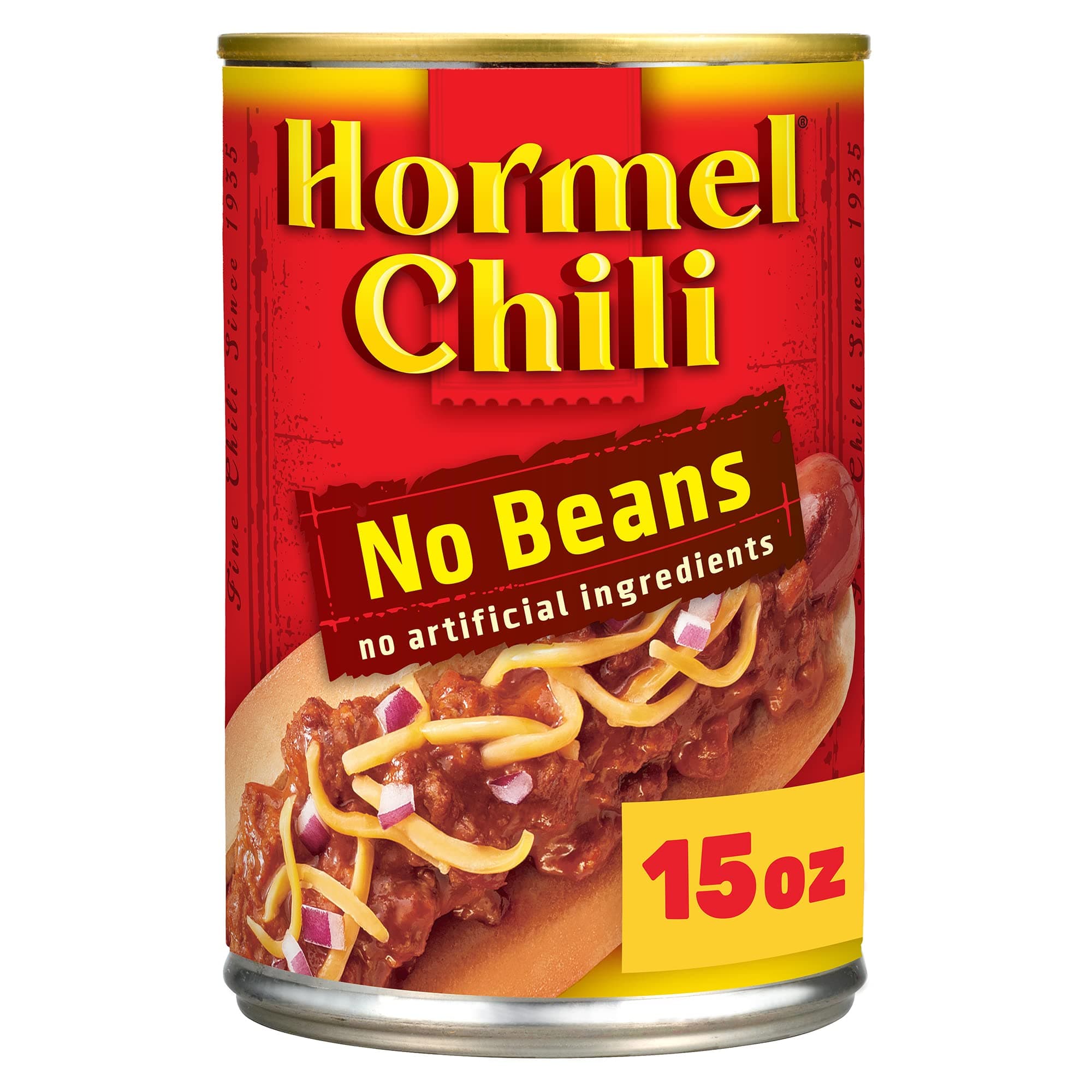 Hormel Chili, No Beans, 15 oz