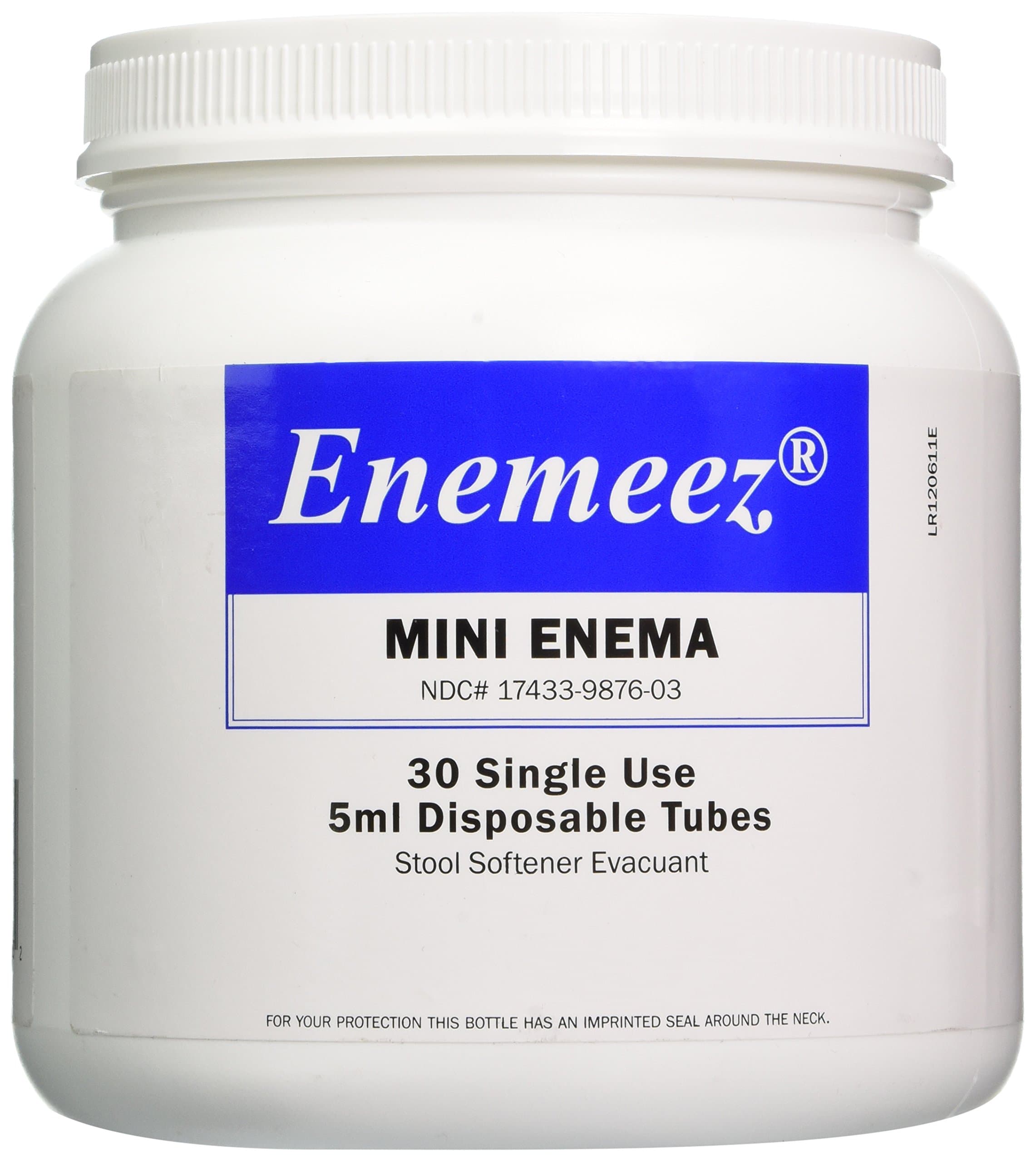 ENEMEEZ MINI ENEMA Size: 30 Count Disposable Tubes
