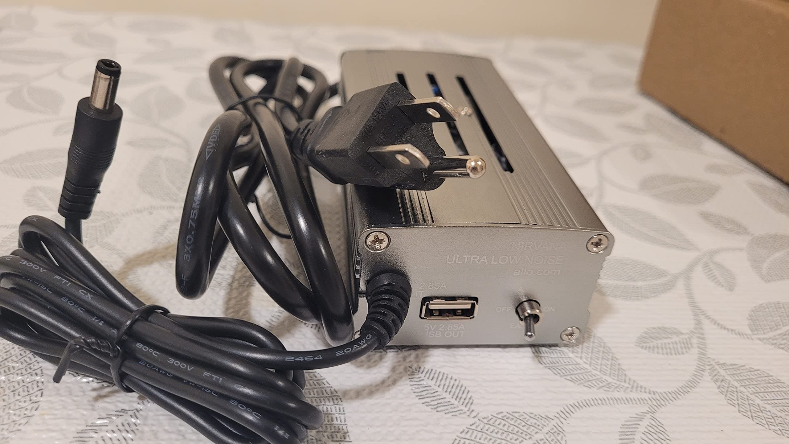 IOT Electronic Allo Nirvana SMPS Designed to Power Audio Devices with The Lowest Noise. USA Plug Type