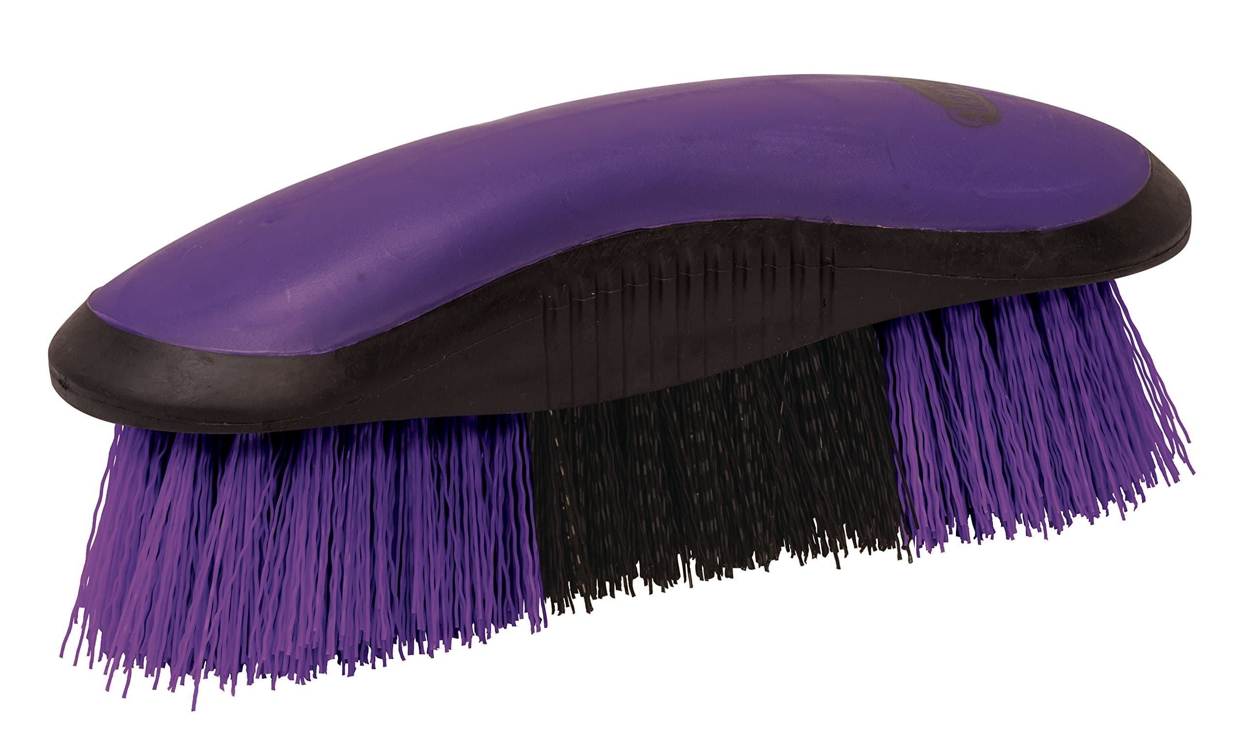 Weaver Leather Dandy Brush, Purple/Black, Medium