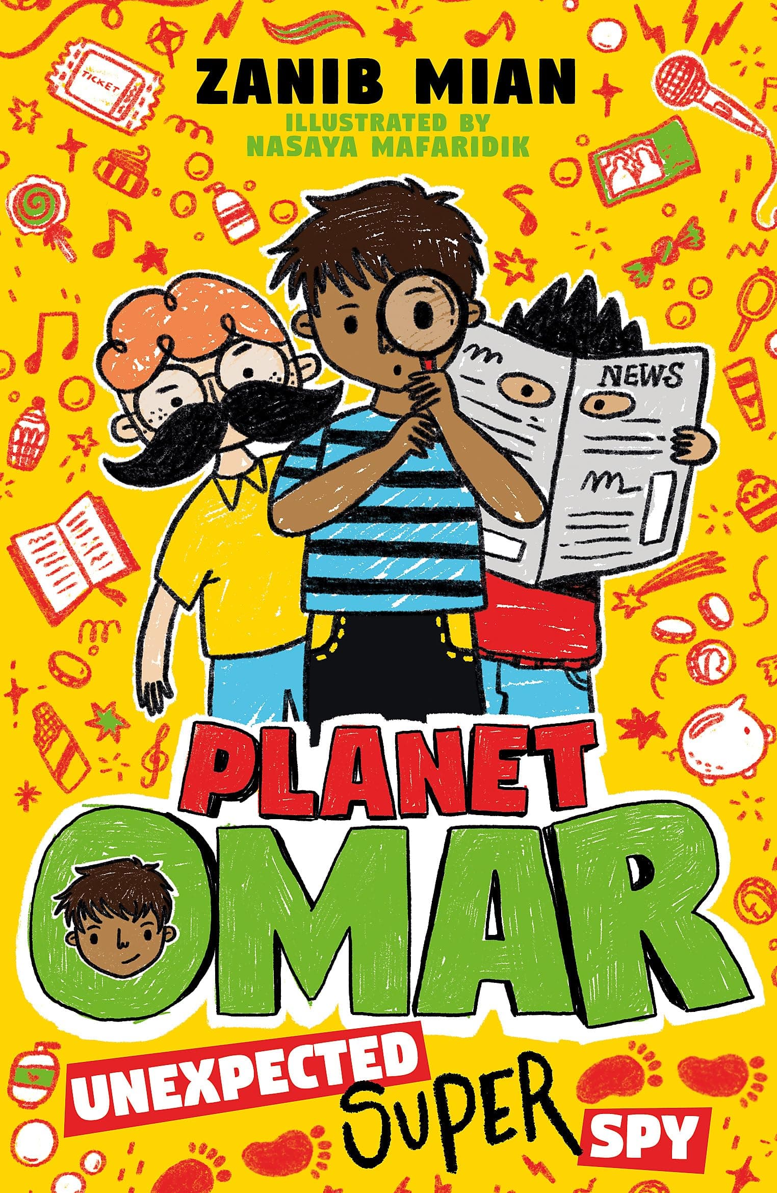 Planet Omar: Unexpected Super Spy: Book 2
