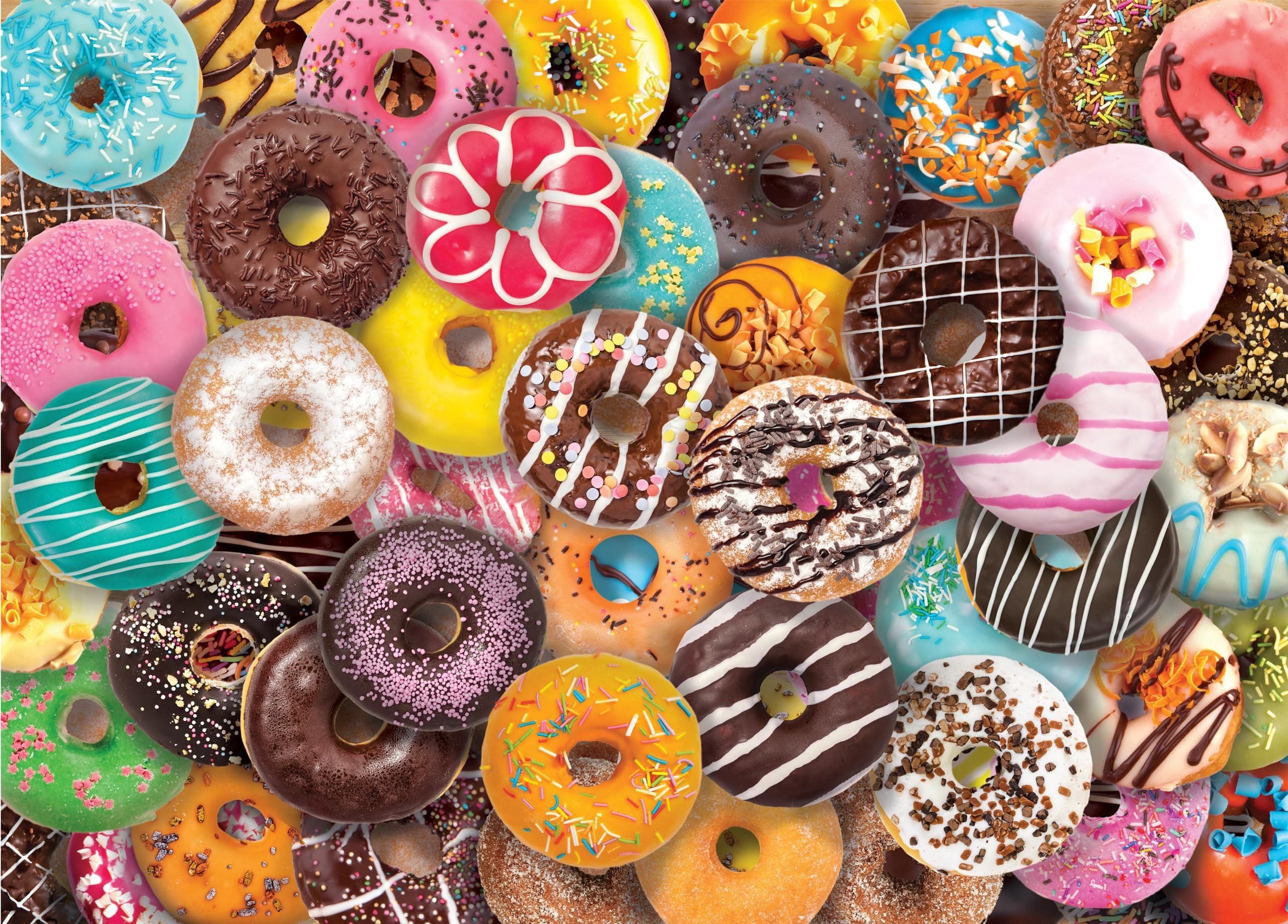 PETER PAUPER PRESSDonuts 1000 Piece Jigsaw Puzzle