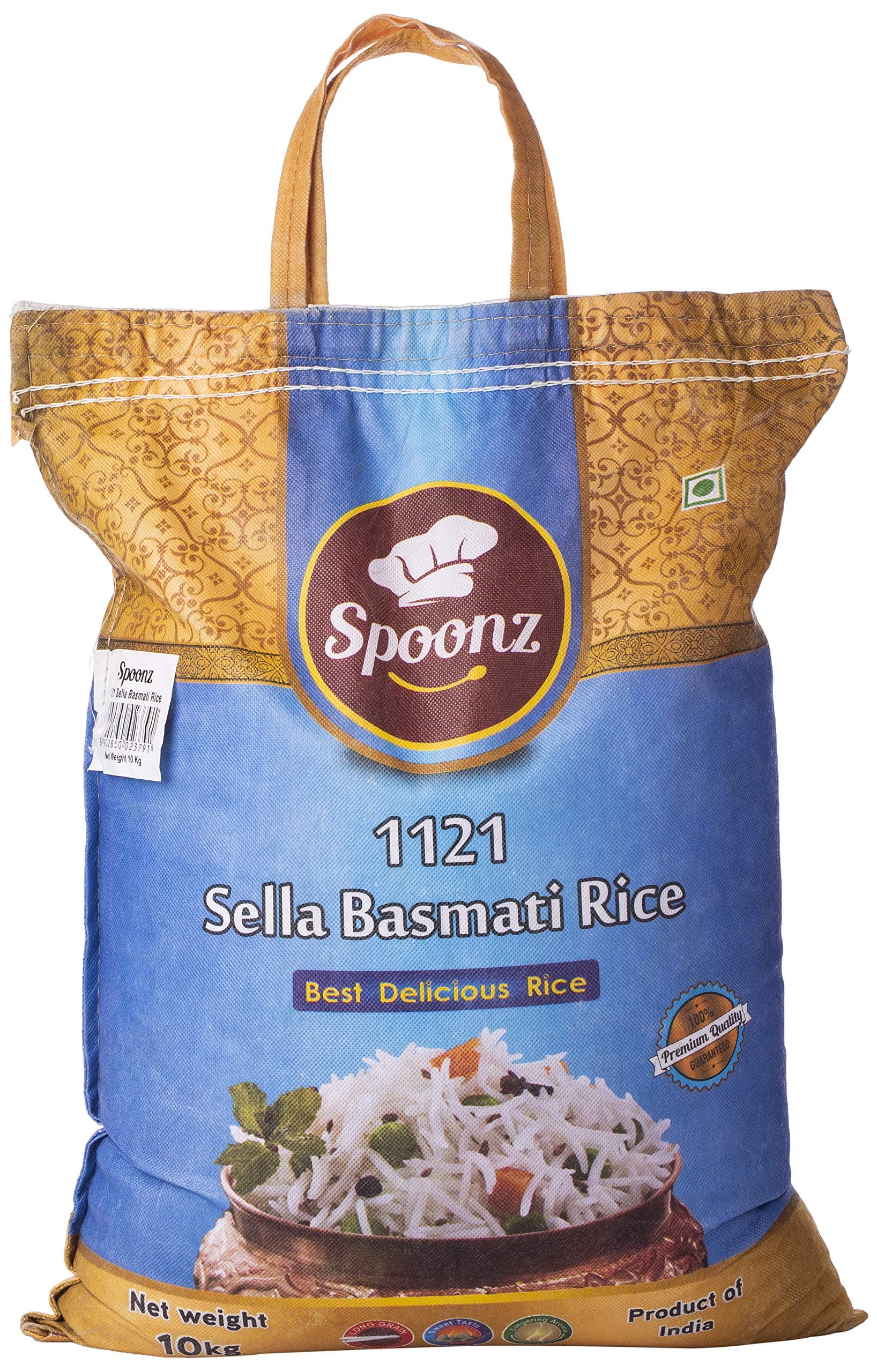 Spoonz Sella Basmati Rice, 10 kg