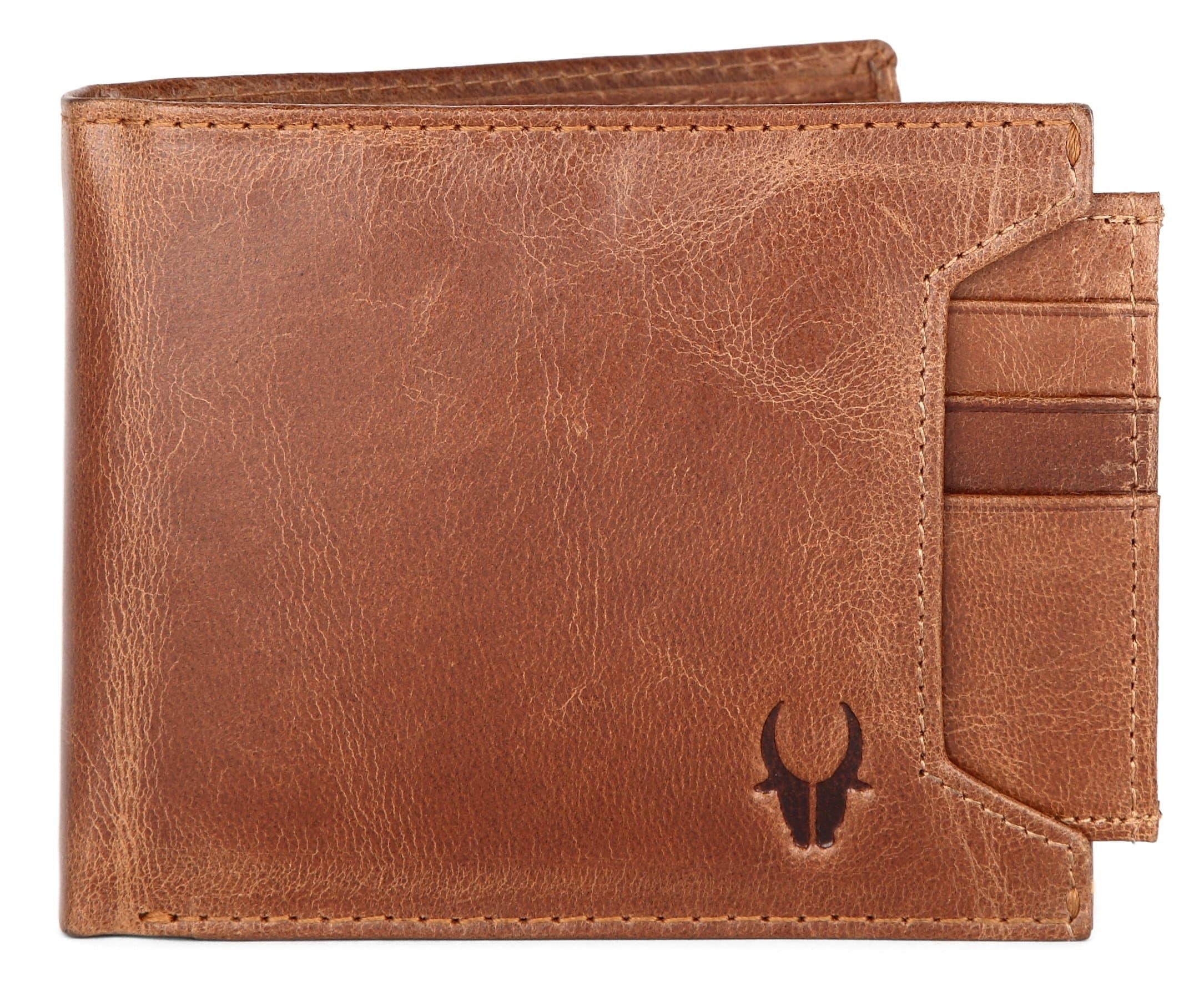 WildHorn RFID Protected Leather Wallet for Men