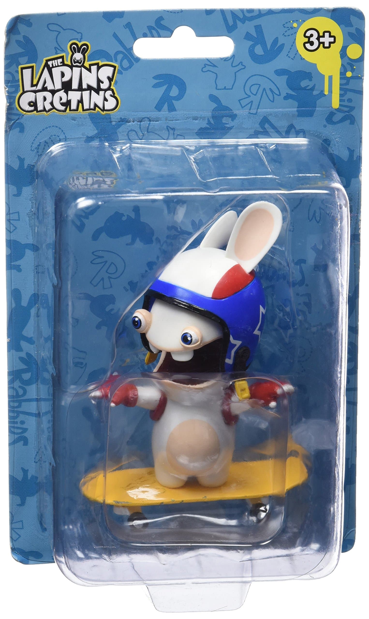 Rabbids 9cm Die Cast Vehicle Skate Board Rabbit