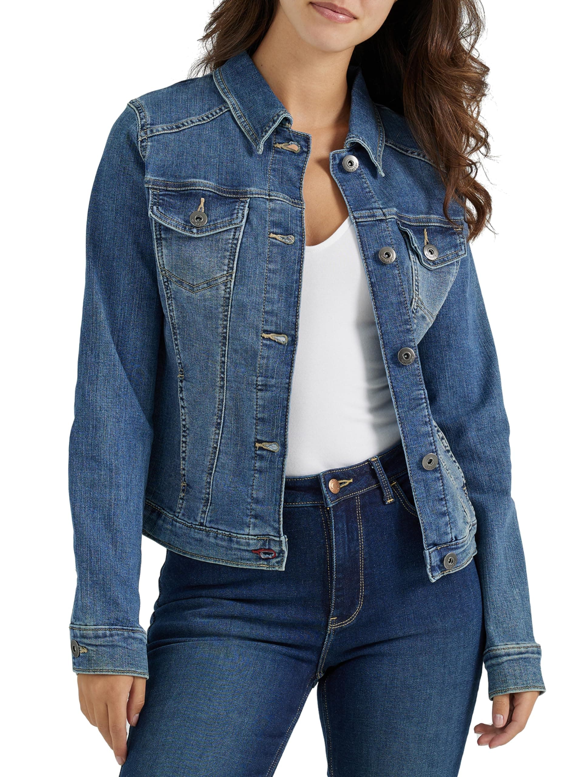 Women's Stretch Denim Jacket Denim Jacket