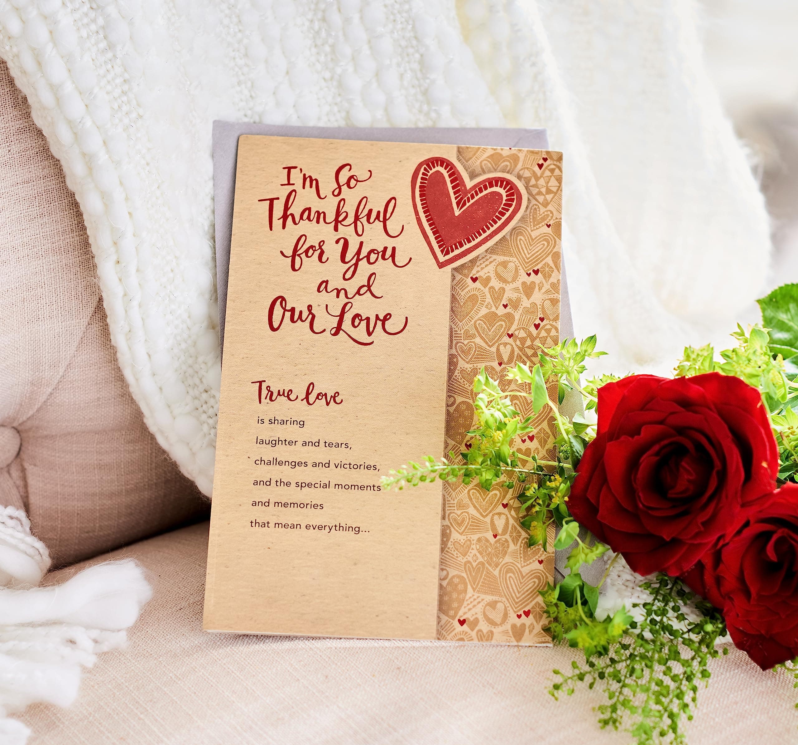 American Greetings Romantic Card (True Love)