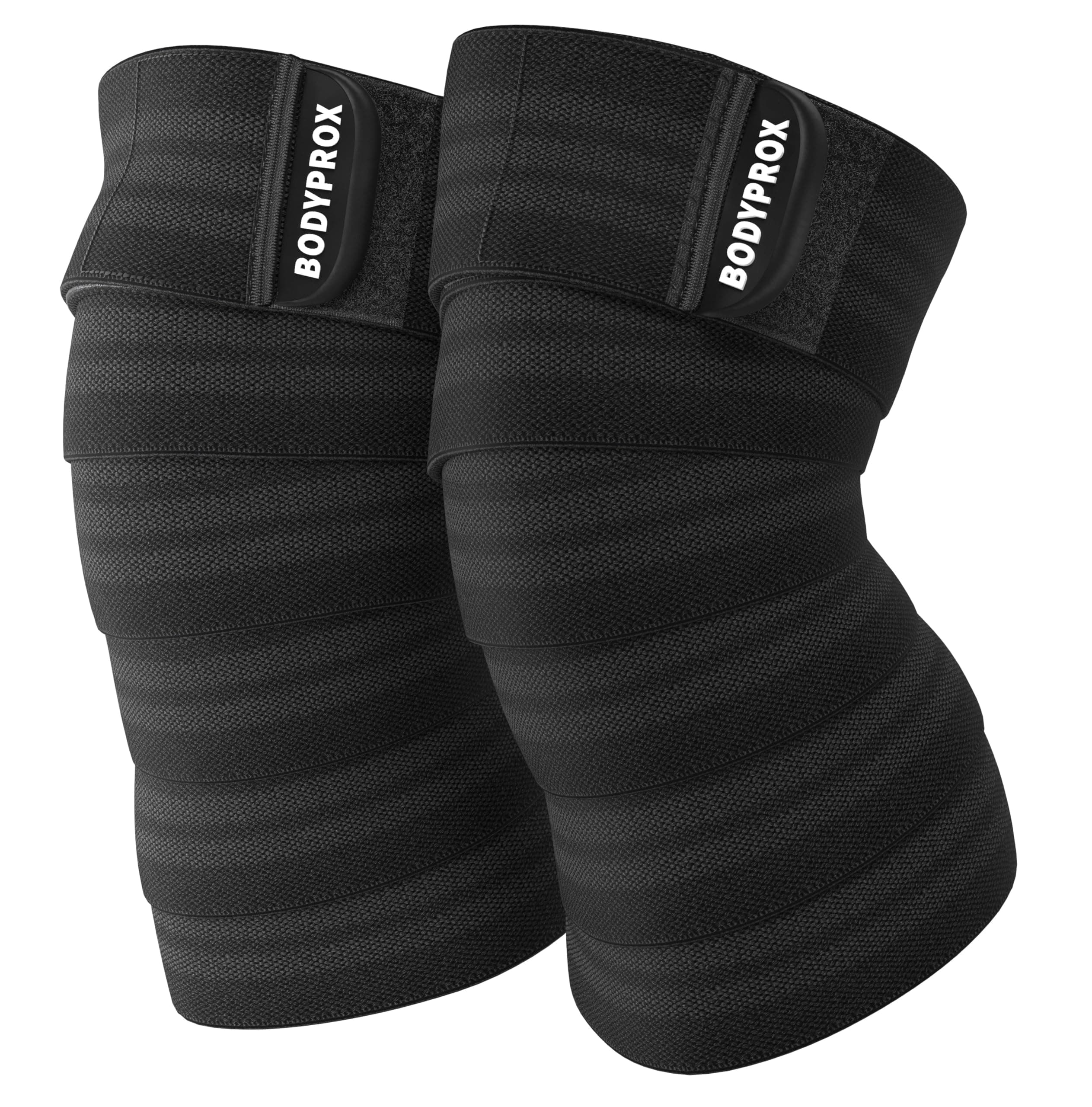 Knee Wrap 2 Pack for Squats, Weightlifting, Powerlifting, Leg Press, and Cross Training, Knee Support for Men and Women