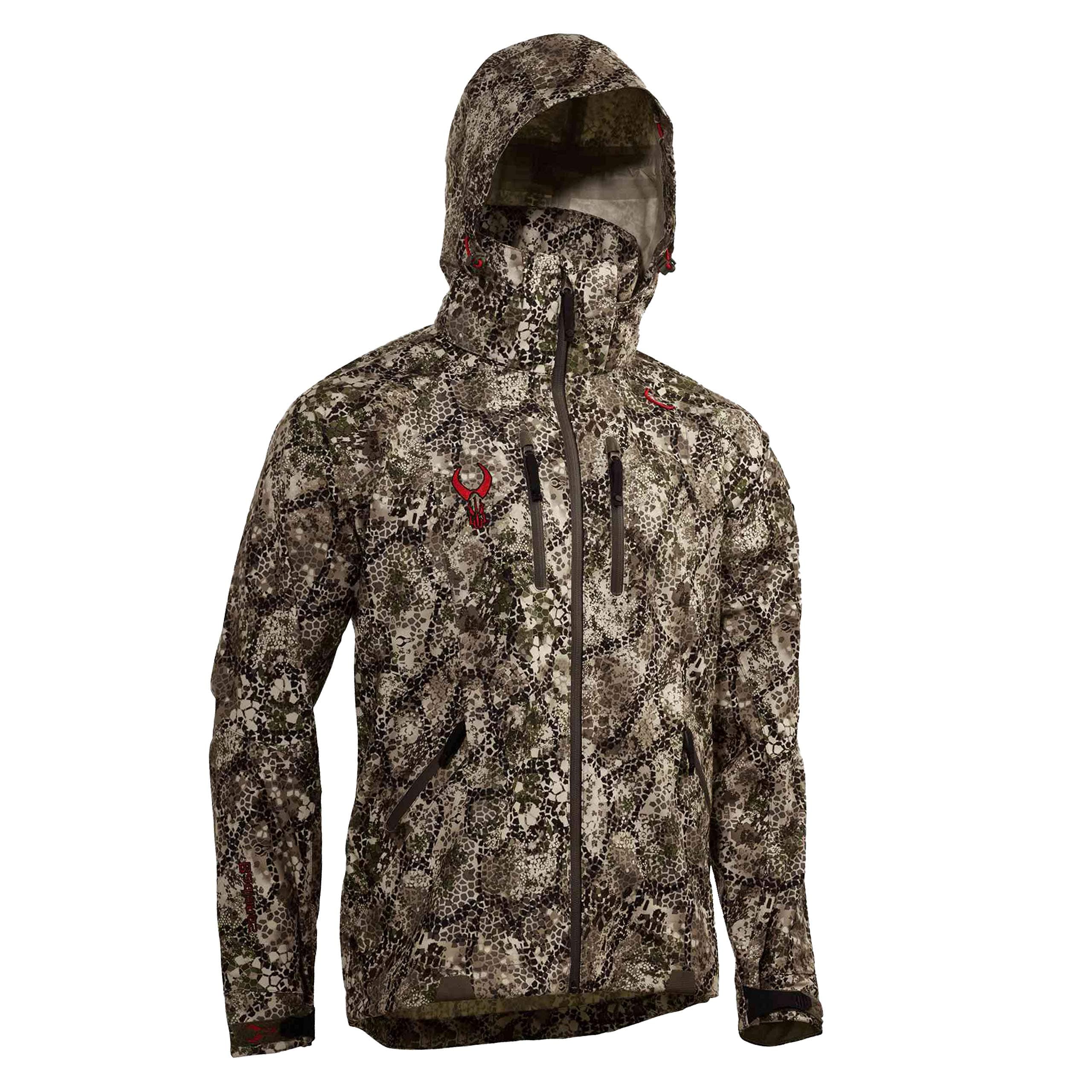 BadlandsAlpha Rain Jacket - Hardshell Rain Coat with Silvadur Technology