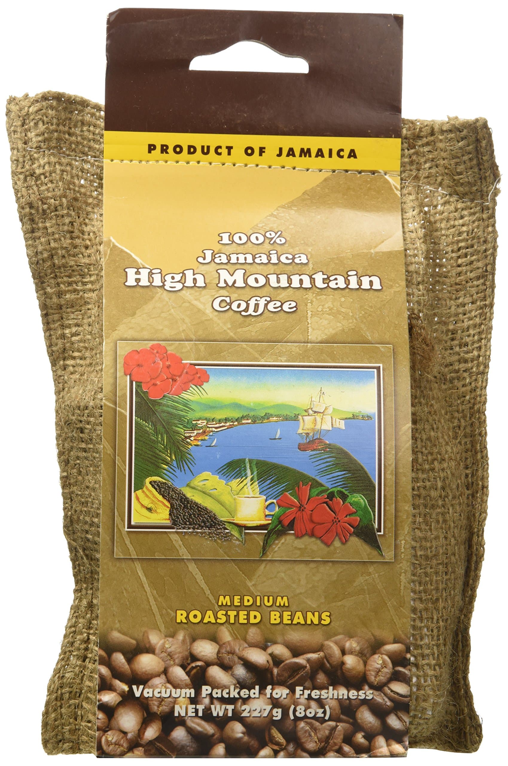 Jamaica High Mountain Coffee Beans (8oz)