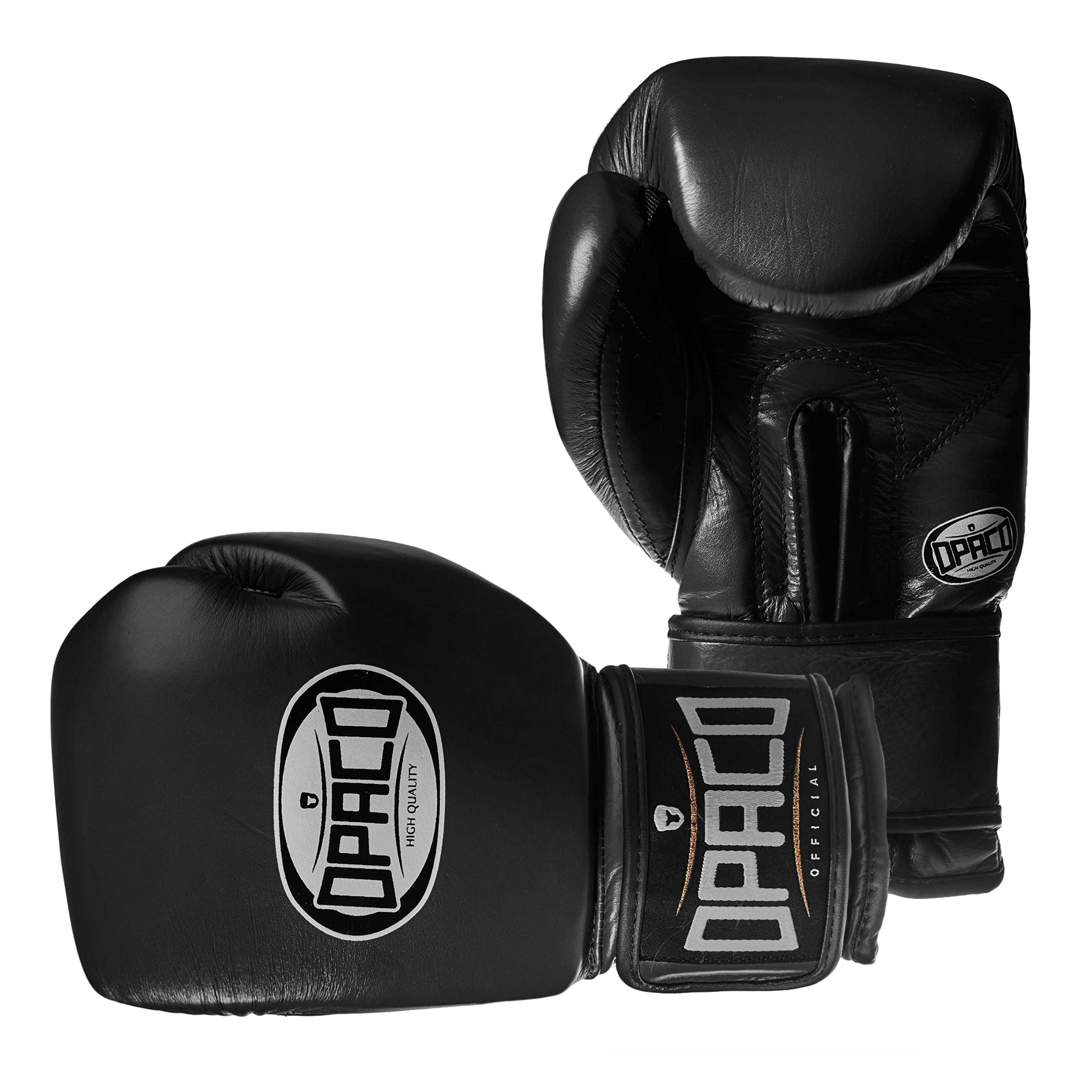 Matt Black Boxing Gloves – Main – 12 oz