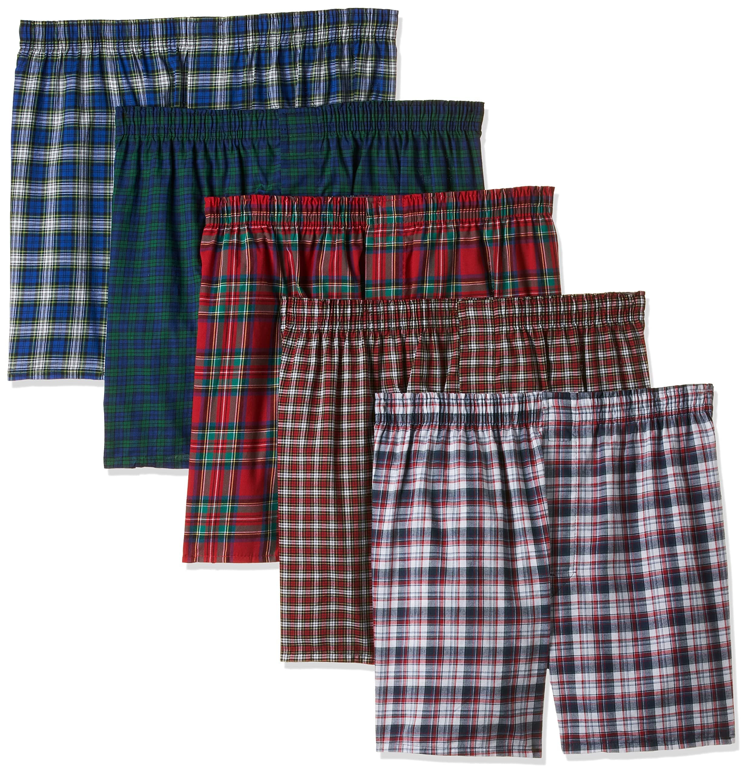 Men's 745BP5ASTL 5 Boxers, Multicolour (Assorted)