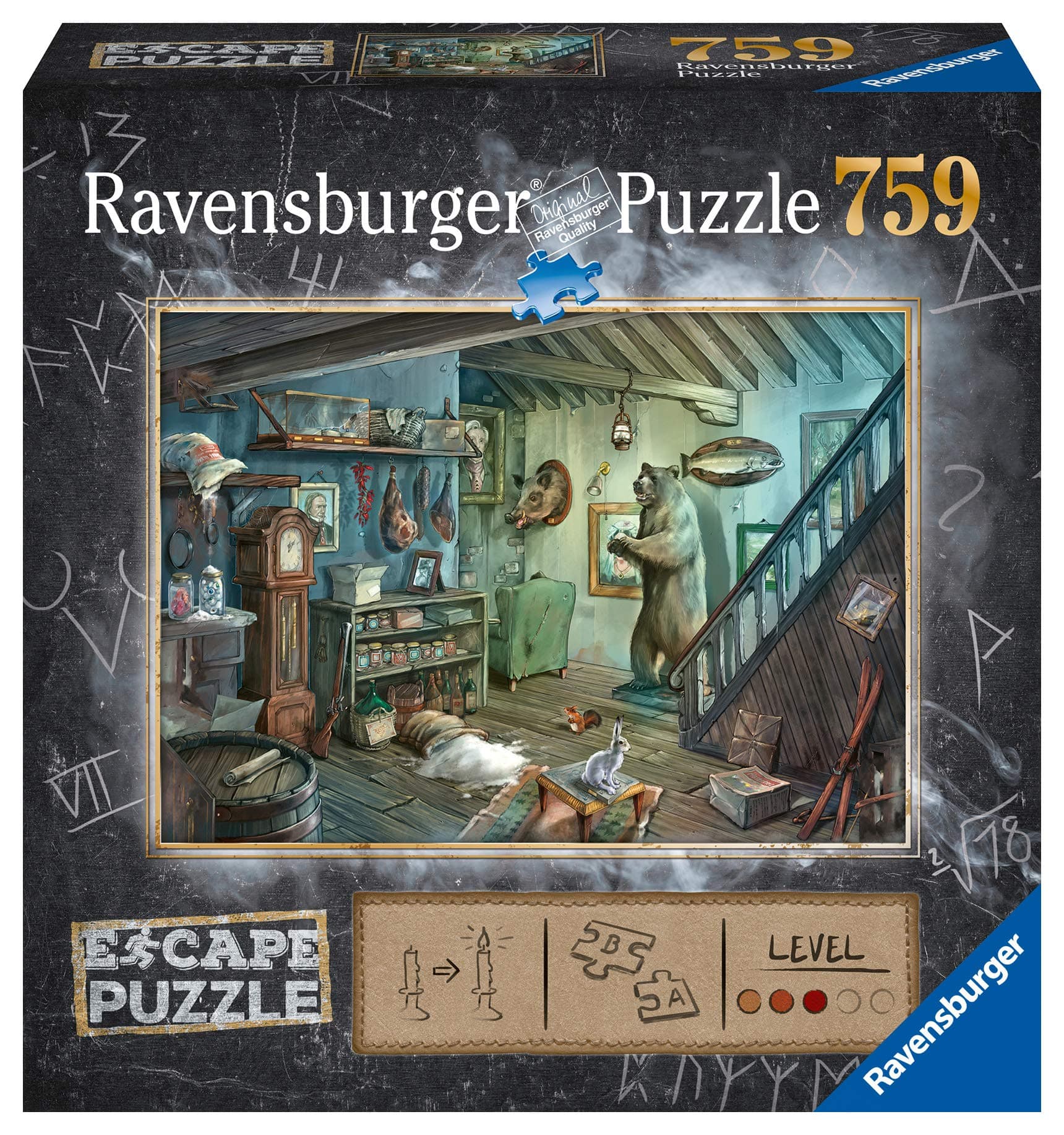 Ravensburger Escape 8 Forbidden Basement 759Puzzle