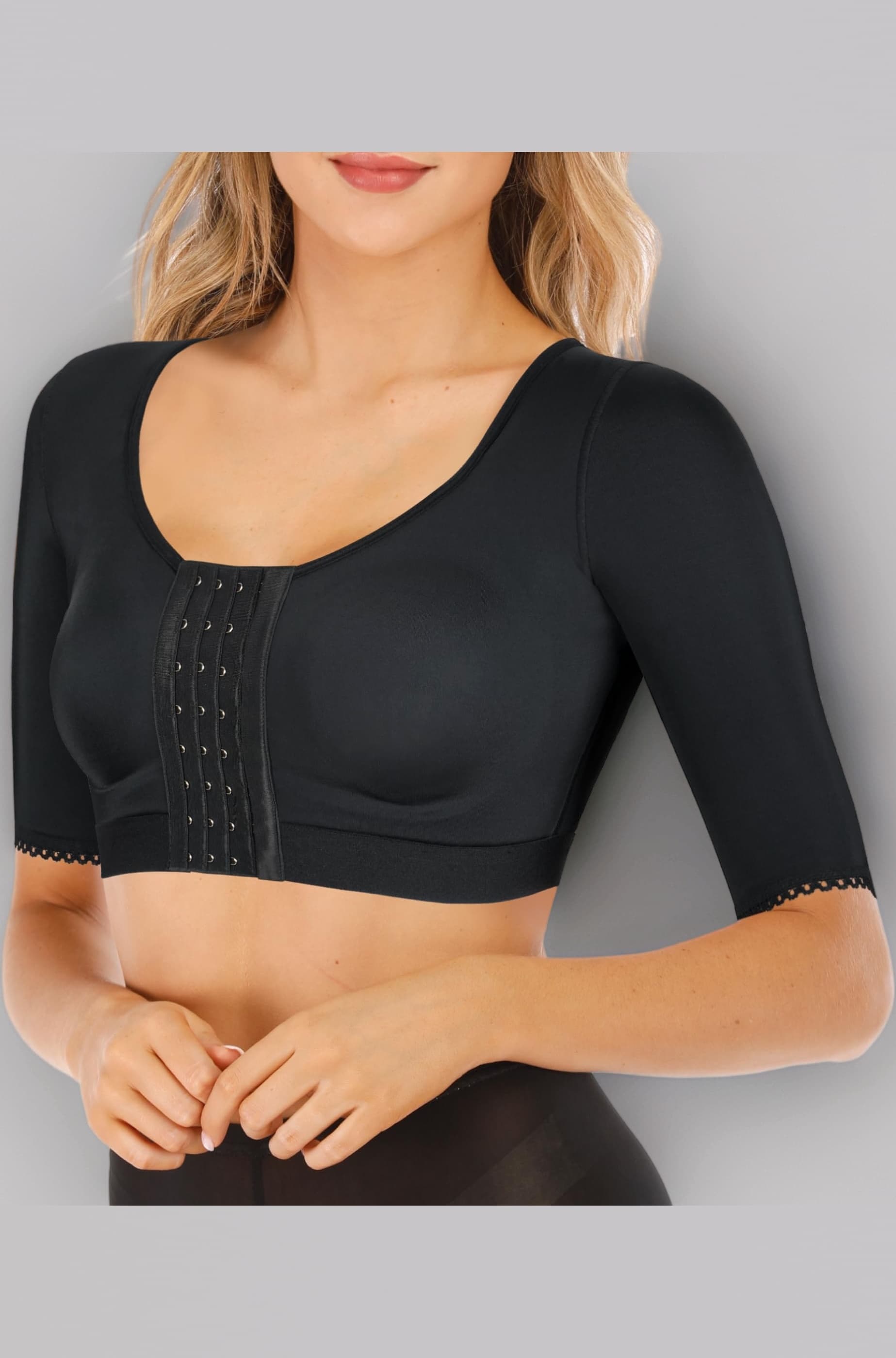 BRABIC Shaper Tops for Women Arm Compression Post Surgery Front Closure Bra Tank Top Shapewear