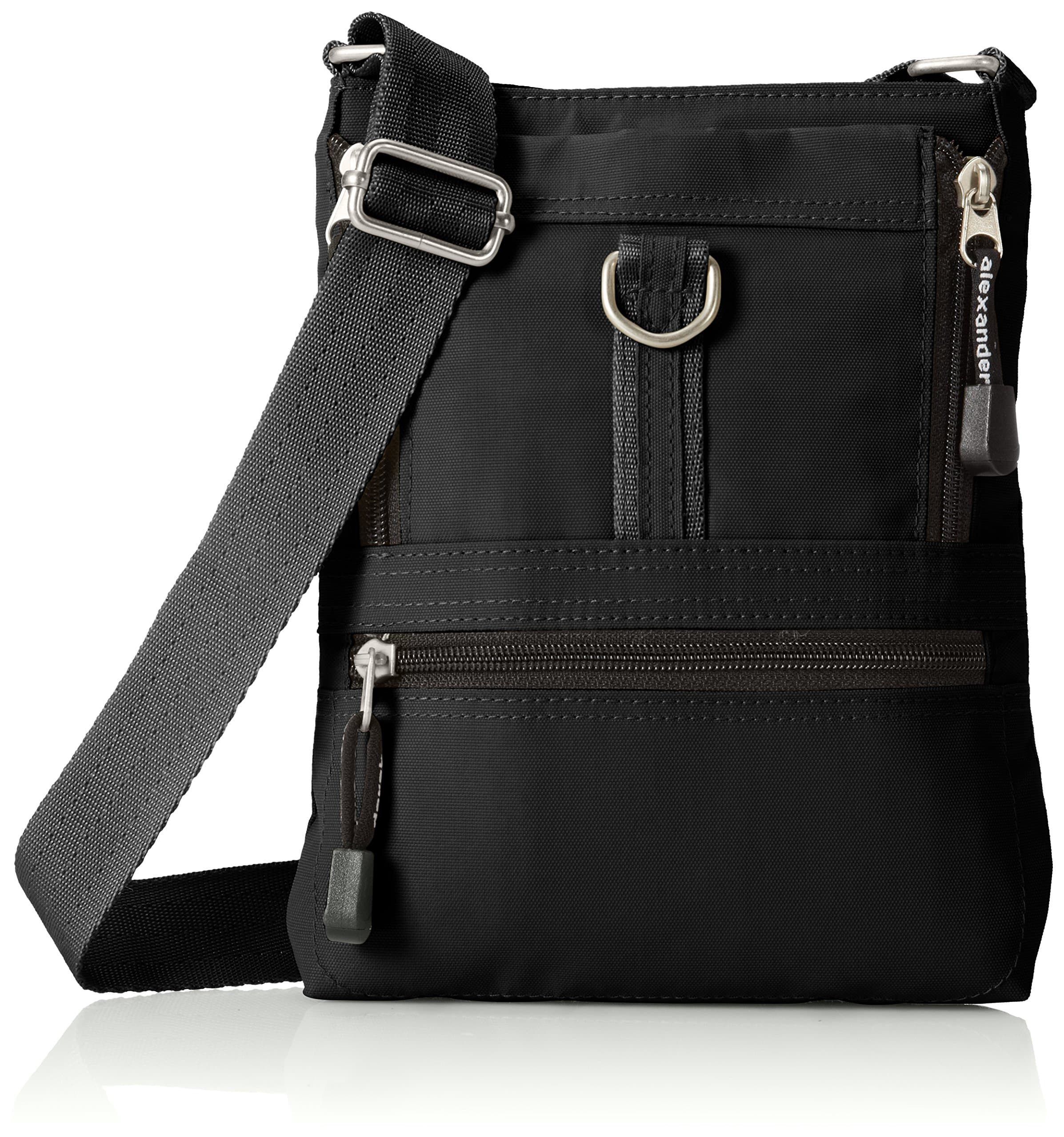 Derek AlexanderNS Half Flap Front Organizer-1, Black, One Size