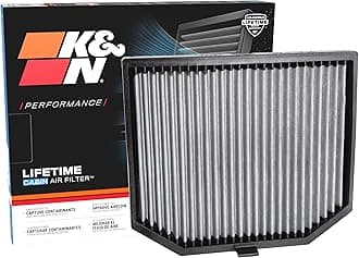 LIFETIME Cabin Air Filter: Premium, Washable, Clean Air for your Cabin: Compatible with 2008-2017 Chervolet/Pontiac: SS, G8, VF3020