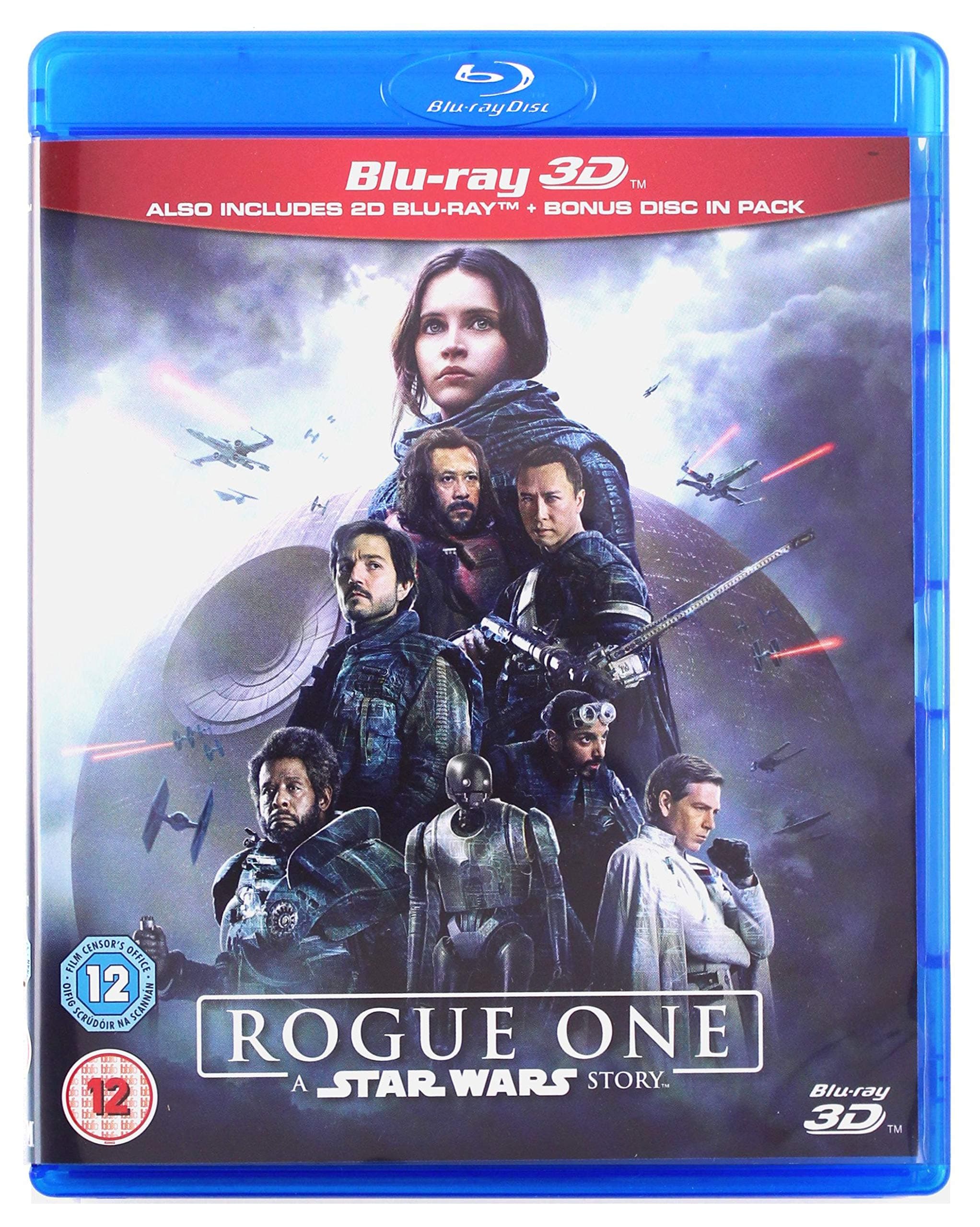 Rogue One: A Star Wars Story [Blu-ray 3D] [2017] [Region Free] [3D Blu-ray]