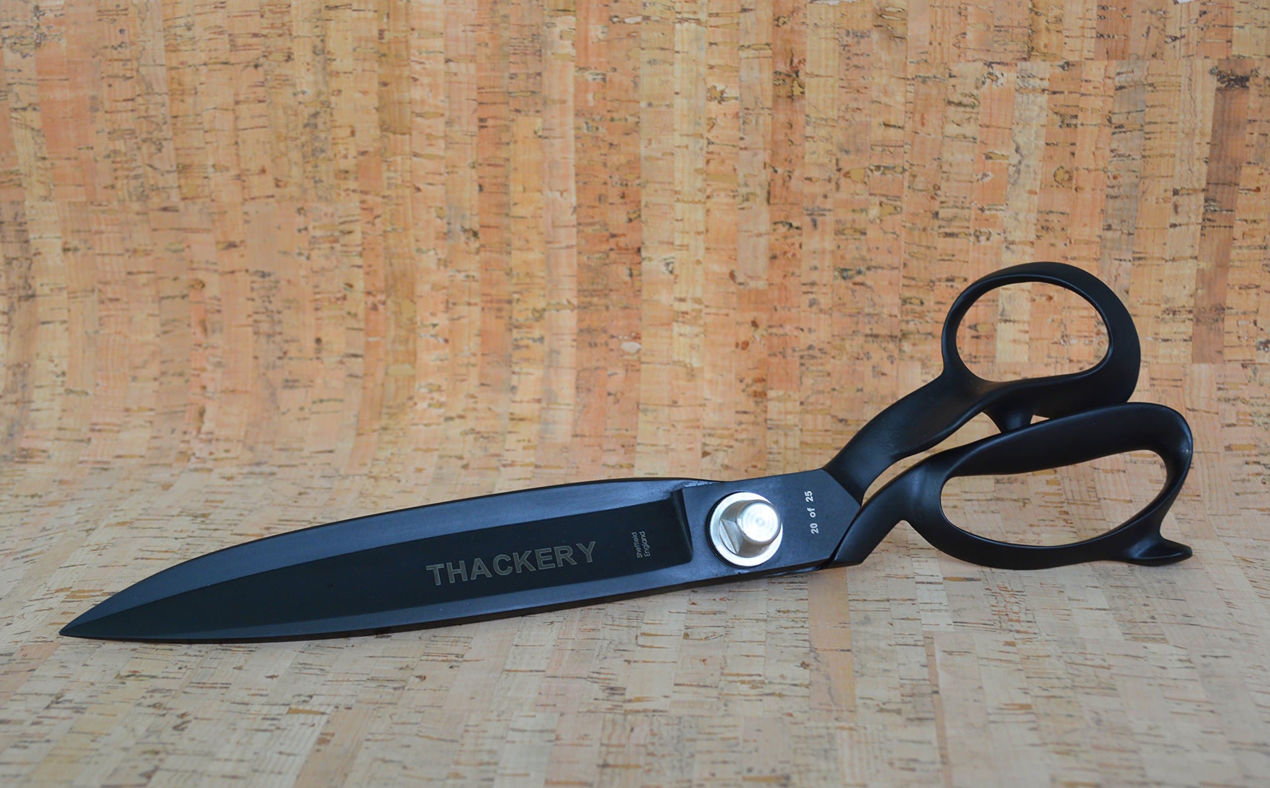 13 1/2" (35cm) Tailors' Shears/Scissors, Teflon Coated - Handmade in England, Hand Numbered, 25 Available Rare Opportunity Amazing Quality