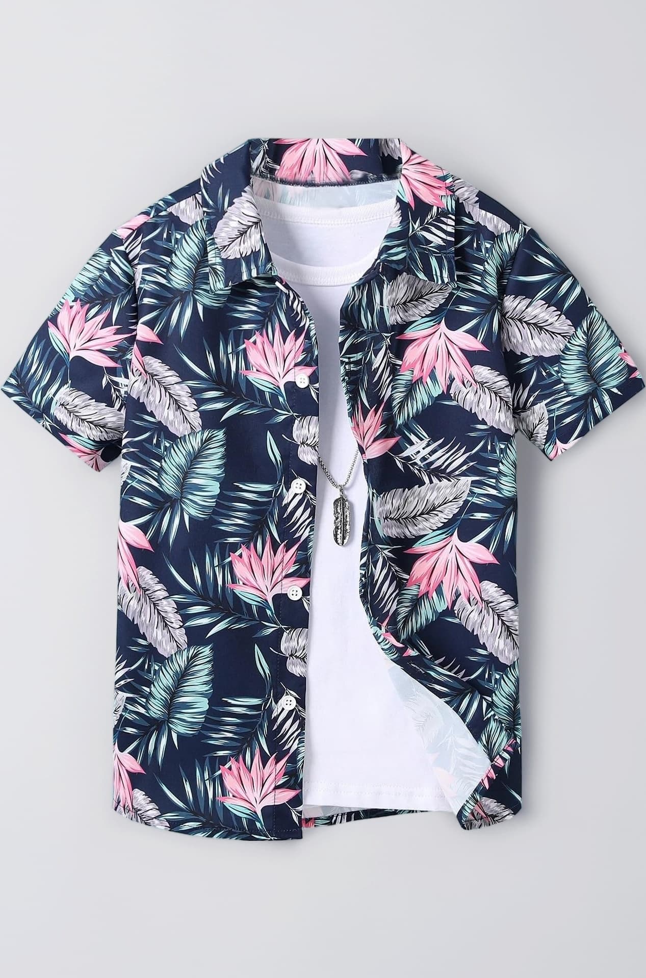 TAGAS Boy's Striped Regular Fit Shirt