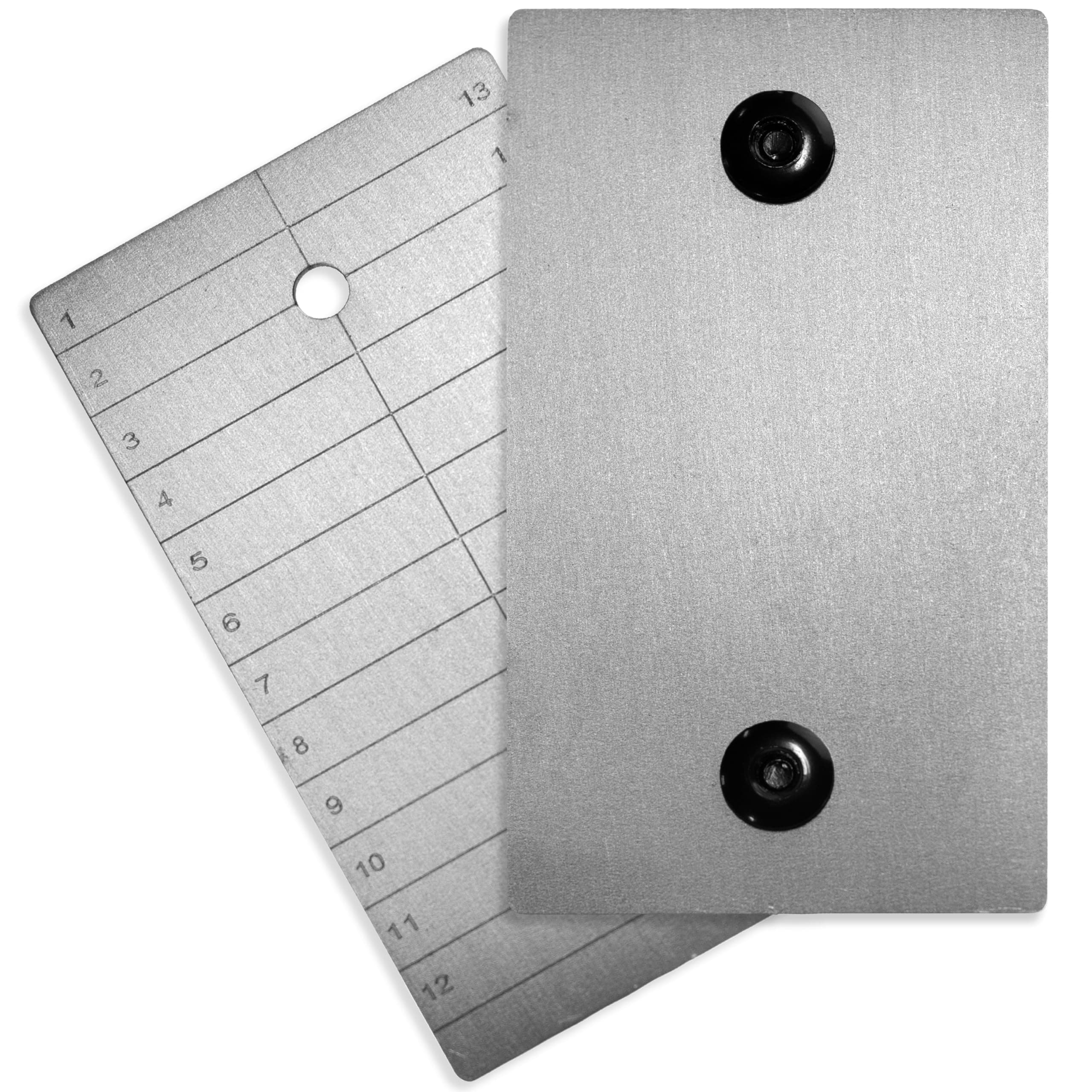 ColdTi - Titanium Bitcoin Seed Plates for Ultra-Secure Ethereum and Crypto Seed Phrase Storage - Premium Seed Phrase Metal - Includes 2 Plates and Seals