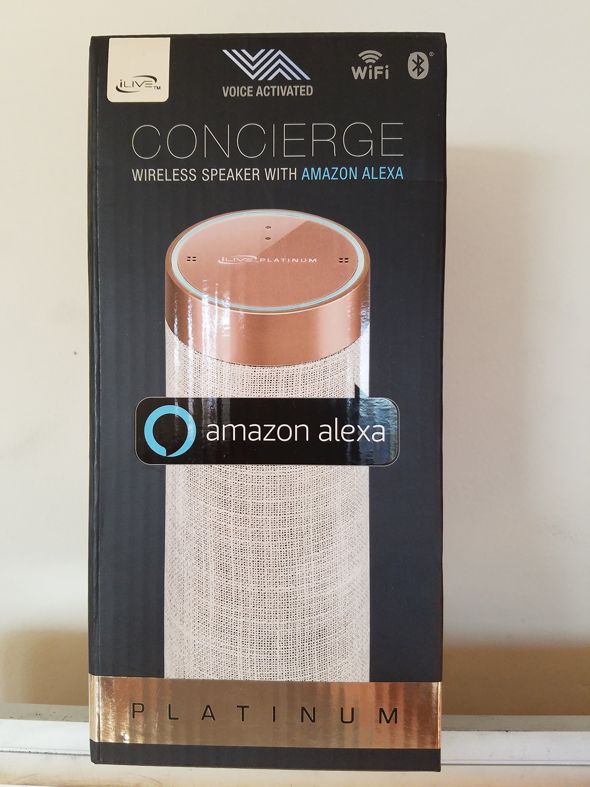 WIFI SPKR W/ ALEXA ROSE G