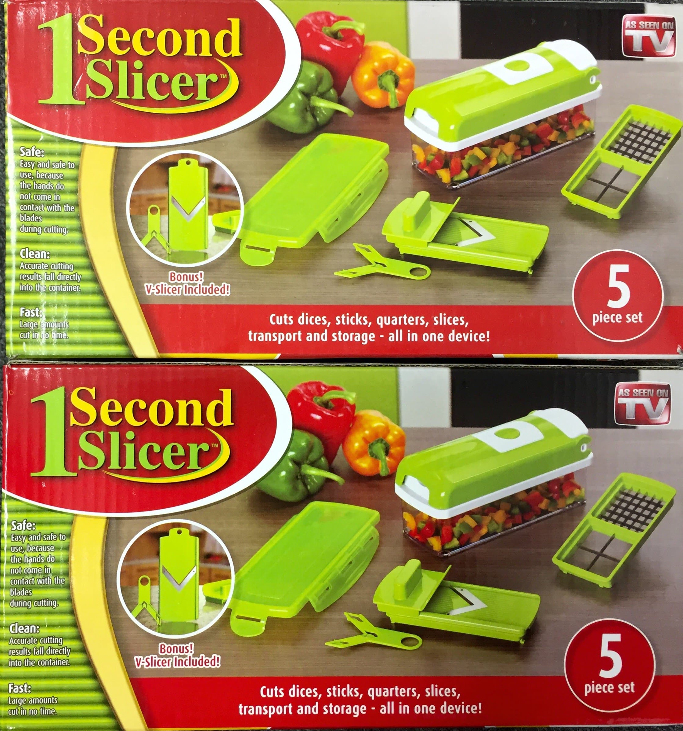 One Second Slicer Set of Two