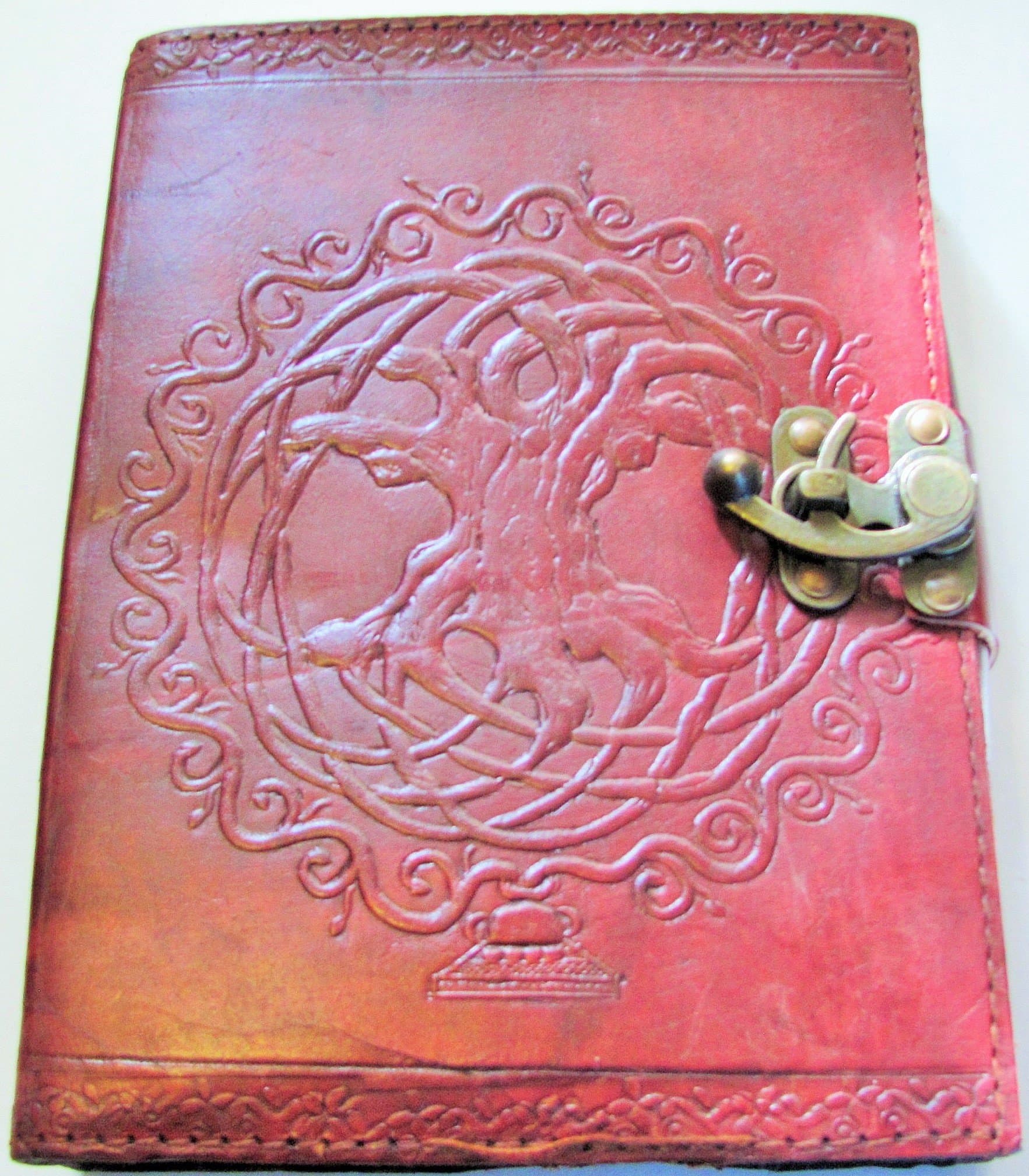 "Tree of Life" Fine Binding Leather Journal