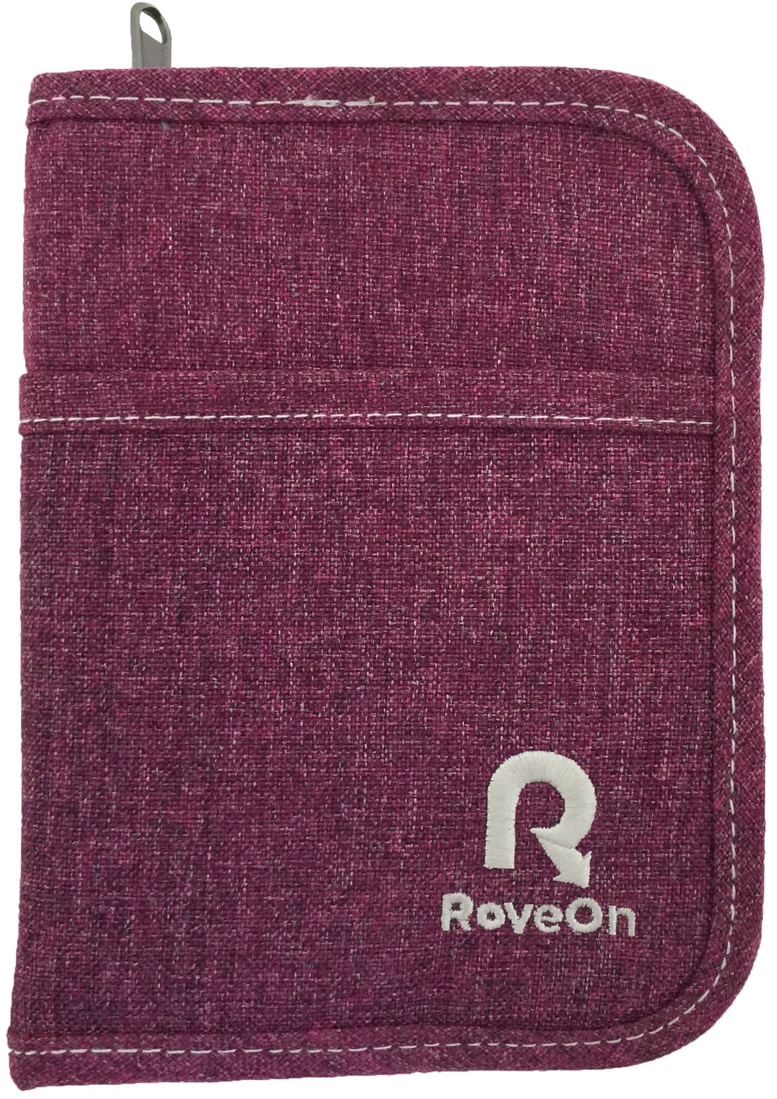 Travel Organizer and Passport Wallet (Raspberry)