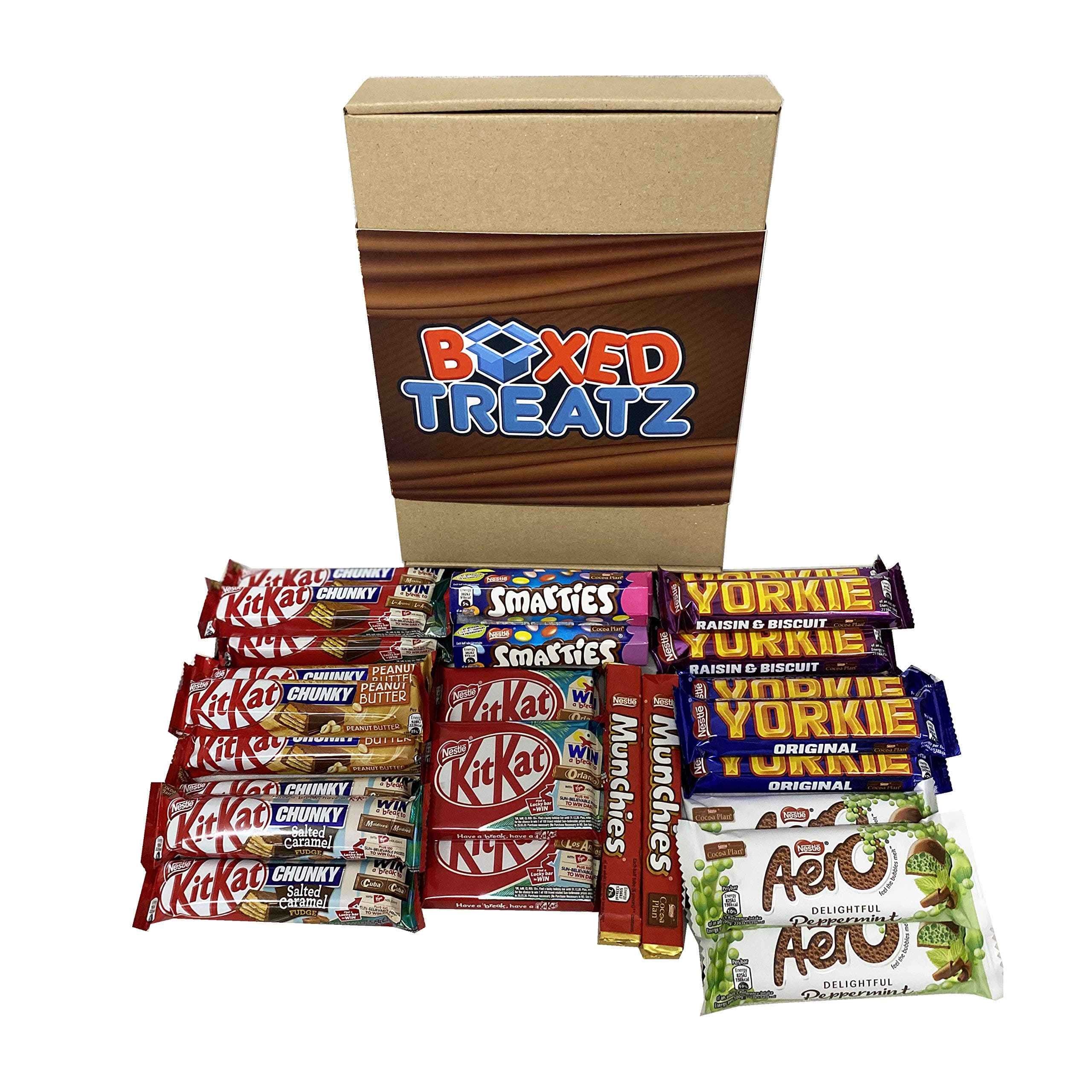 Chocolate Gift Box Chocolate Lover Selection Gift Box, Box of 26 , The Perfect Chocolate Gift Box for All Occasions Boxed Treatz