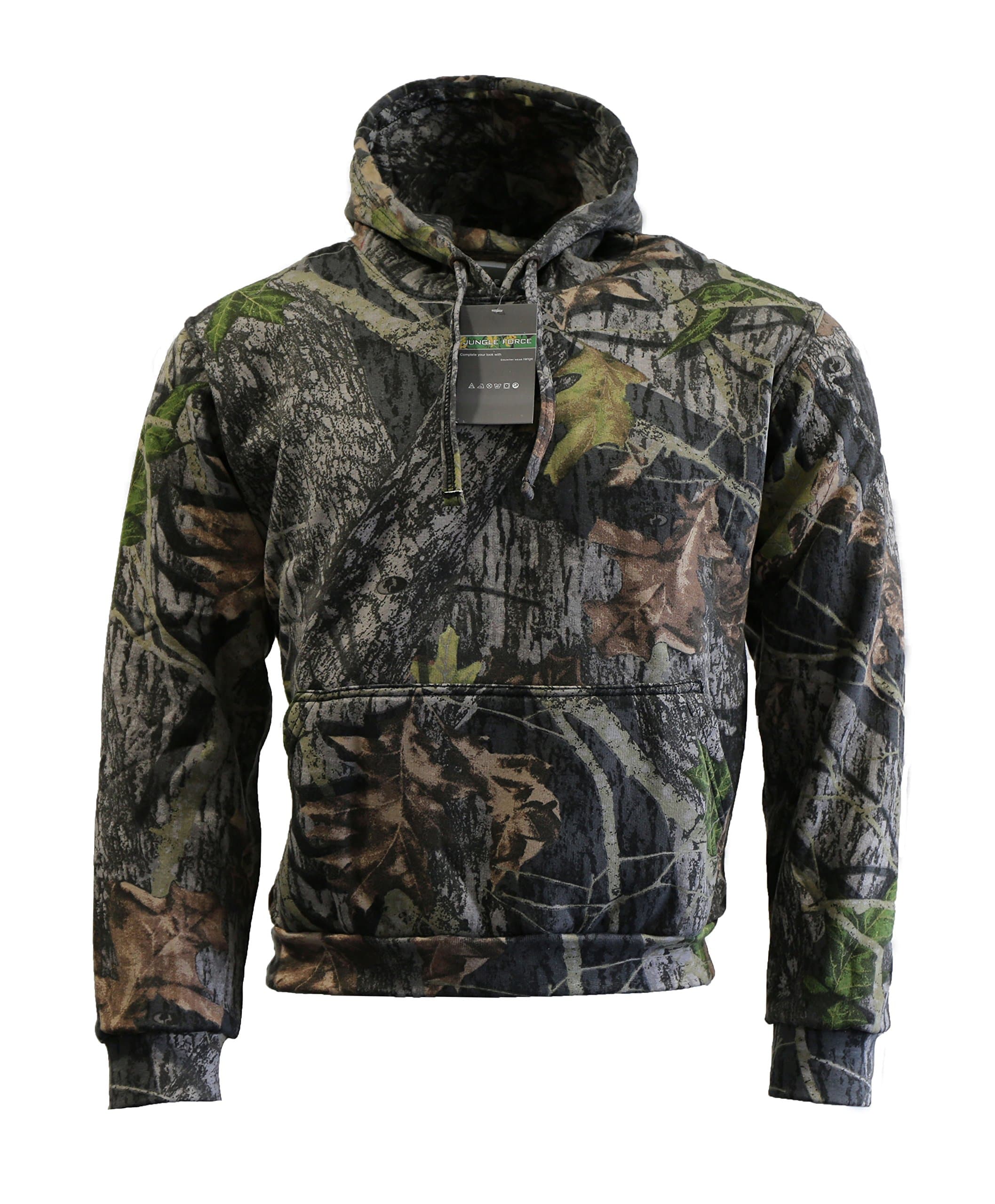 Jungle ForceAdults Mossy Oak Camo Pullover Hoodie