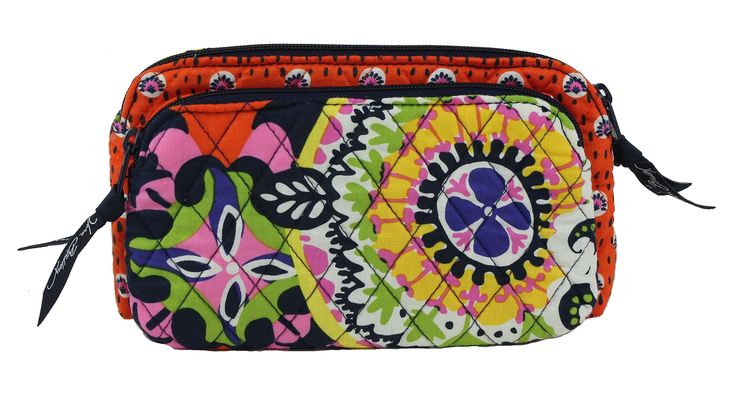 Vera Bradley Double Zip Cosmetic in Rio