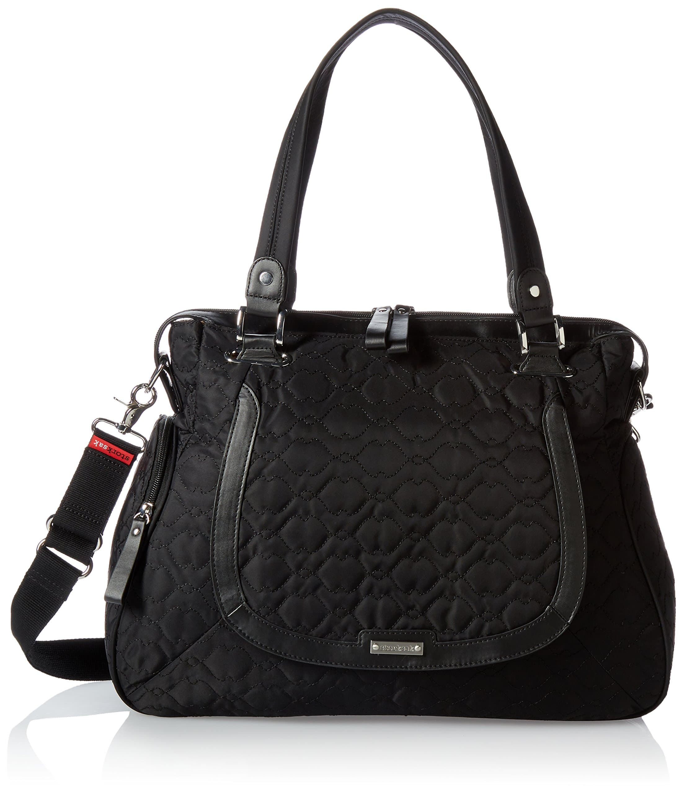 Anna Shoulder Bag Diaper Bag, Black