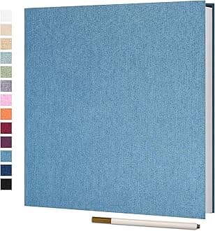 Vienrose Large Photo Album Self Adhesive for 4x6 8x10 Pictures Scrapbook Album DIY Scrap Book 40 Sticky Pages with A Metallic Pen