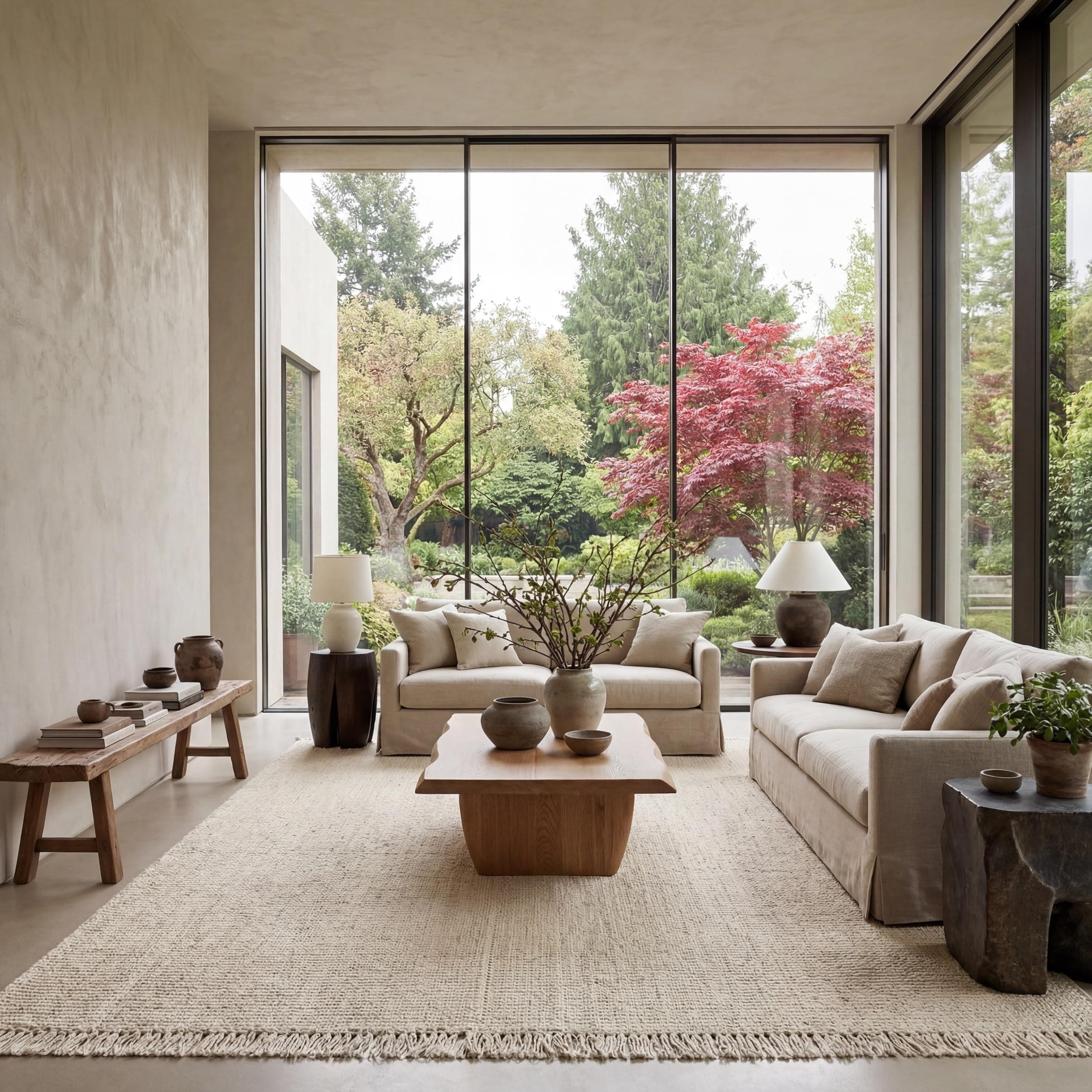 Daniela Off-White, 6' x 9', Handmade, Jute, Tassel, Soft and Textured, High Traffic, Stain Resistant, Easy Clean, Durable Area Rug for Bedroom, Living Room, Dining Space, Foyer, Entryway