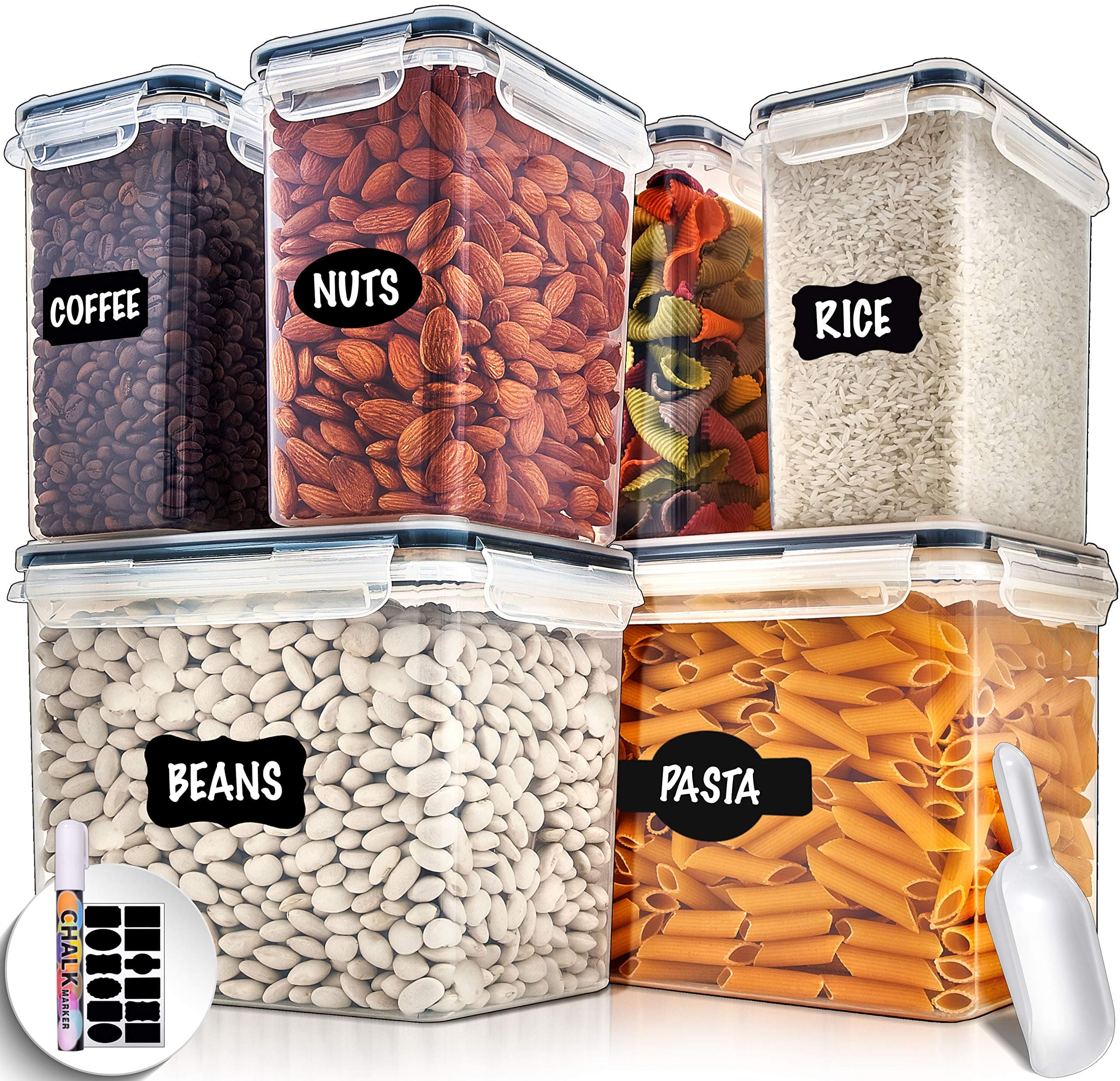 Storage Containers 6 Pack