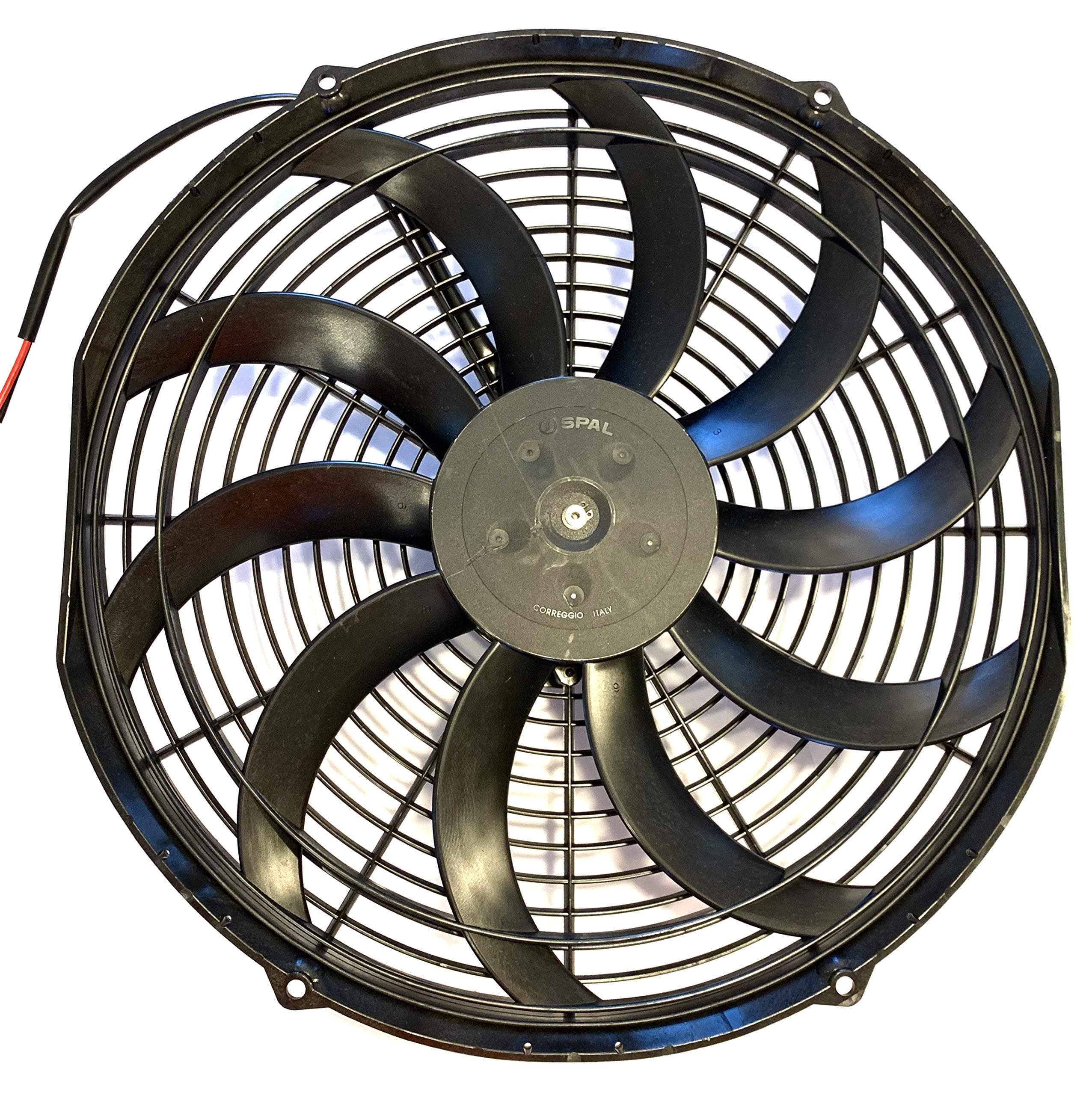 SPAL 30102042 14" Puller Fan 12 Volt High Performance Curved Blade 1864 cfm VA08-AP71/LL-53A