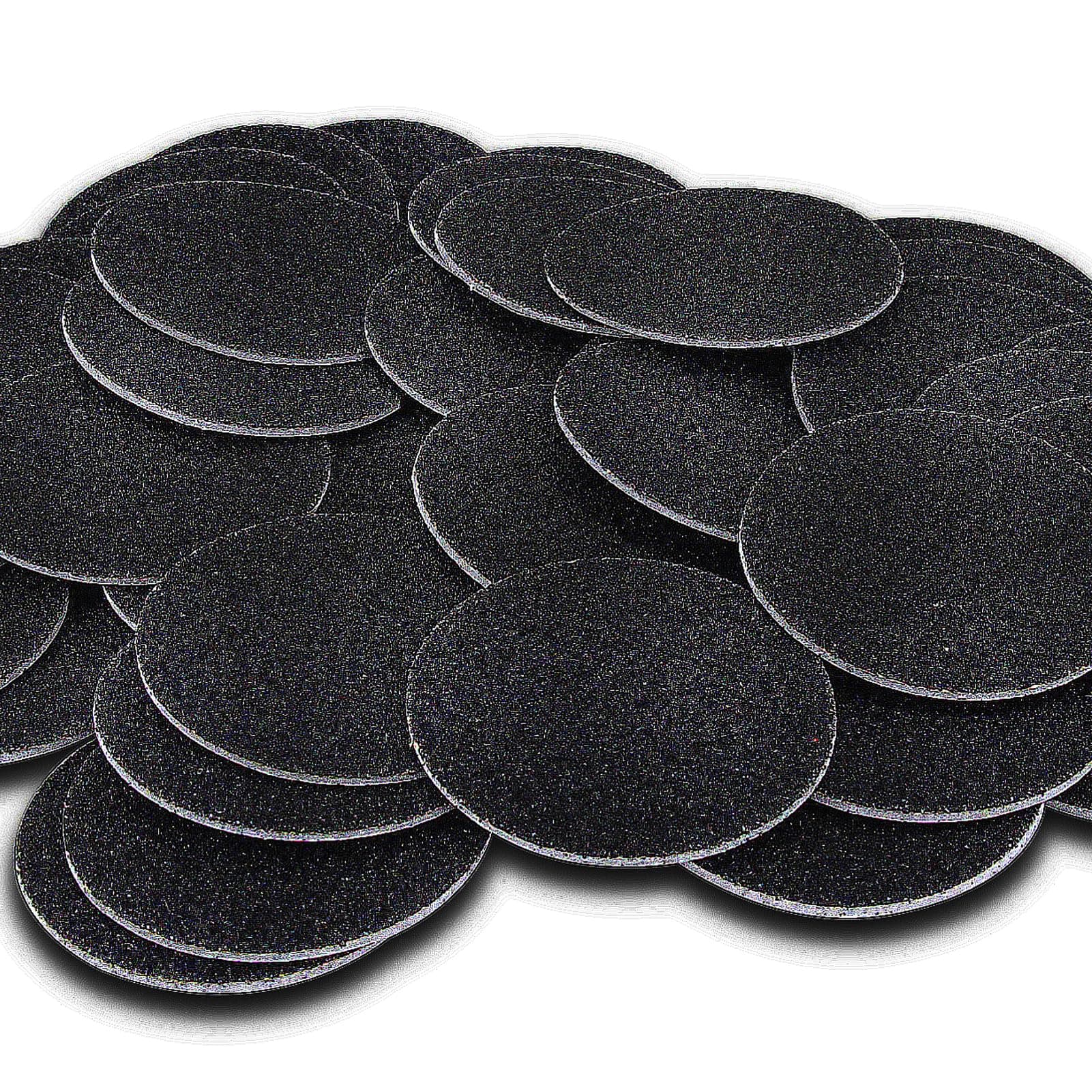 60PCS Replaceable Sandpaper Refill Discs for Electric Foot File Callus Remover, 180 Grit