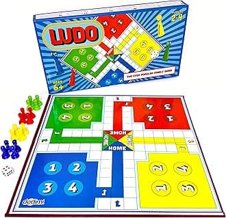Ludo Board Game | Favourite Traditional Fun Quality | Large board games for kids | Family board games 2 to 4 players