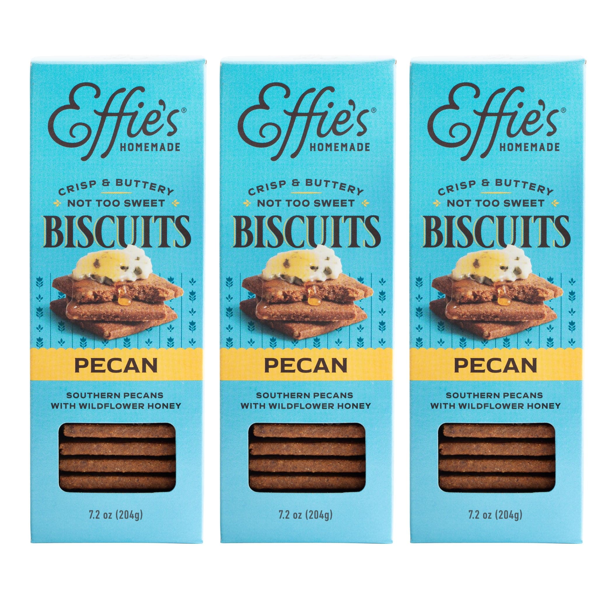 Effie's Homemade Biscuits - Pecan - 3 Pack
