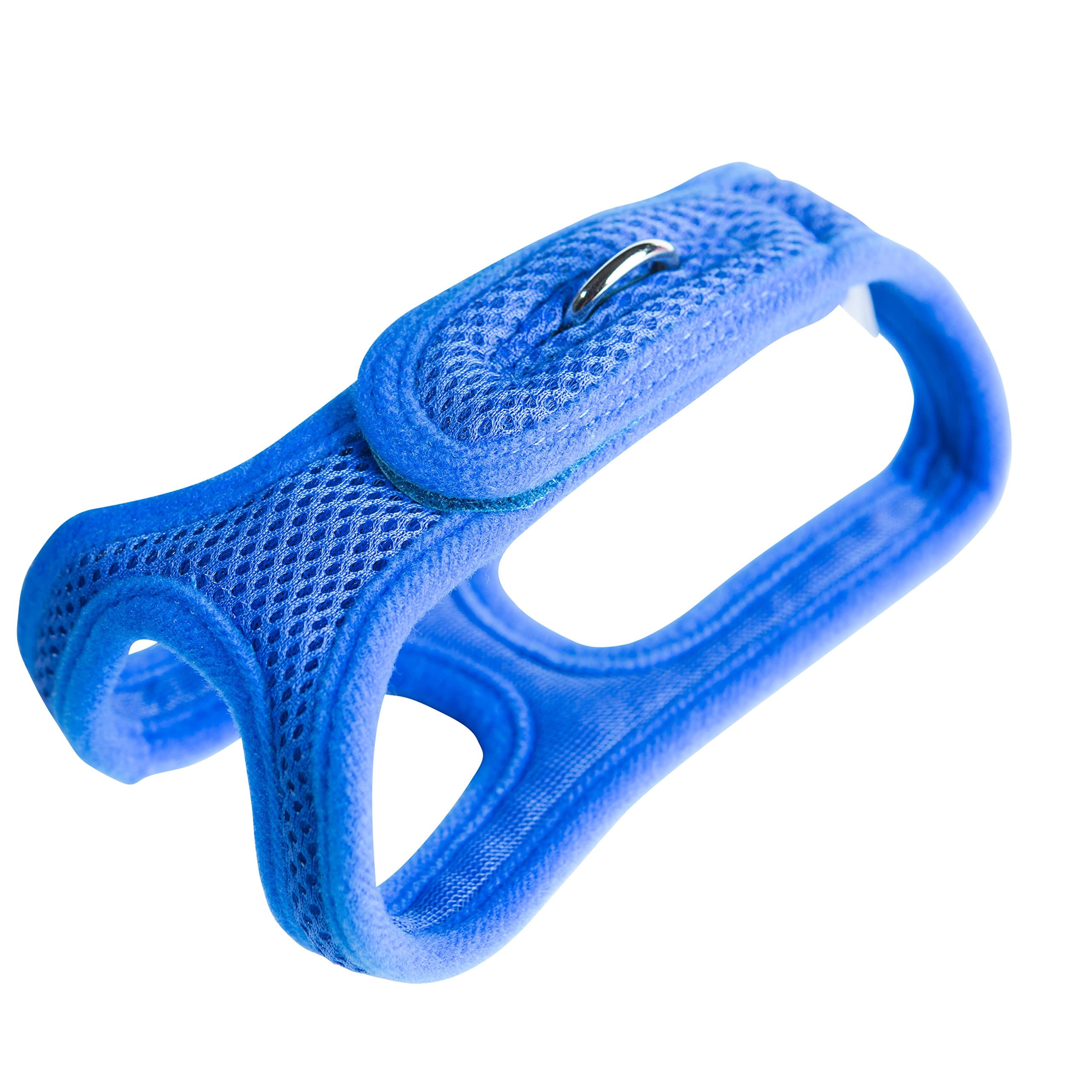 Velpro Mesh Pet Shoulder Harness Collar, 13"-14", Blue