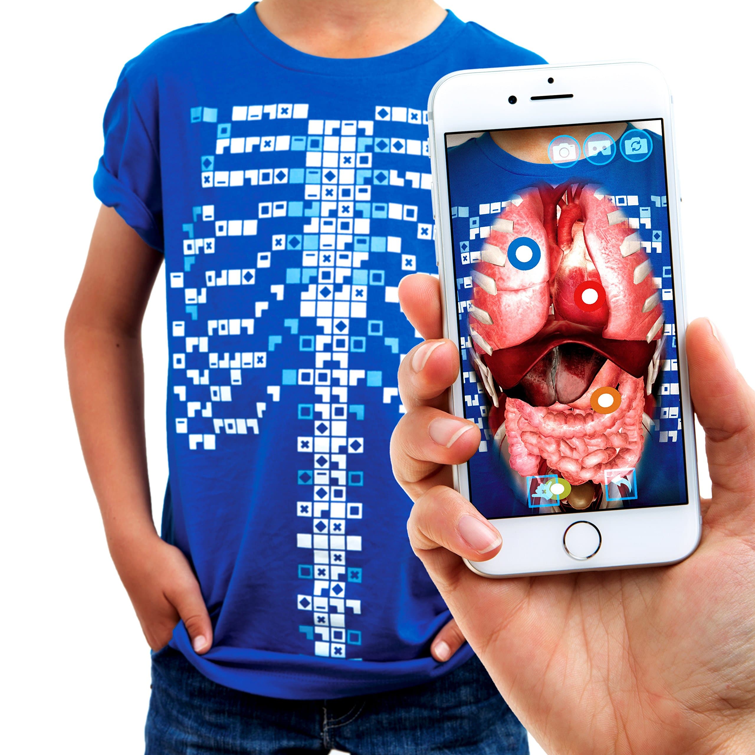 Virtuali-Tee Educational Augmented Reality T-Shirt | STEM Toy Ages 3 and Up