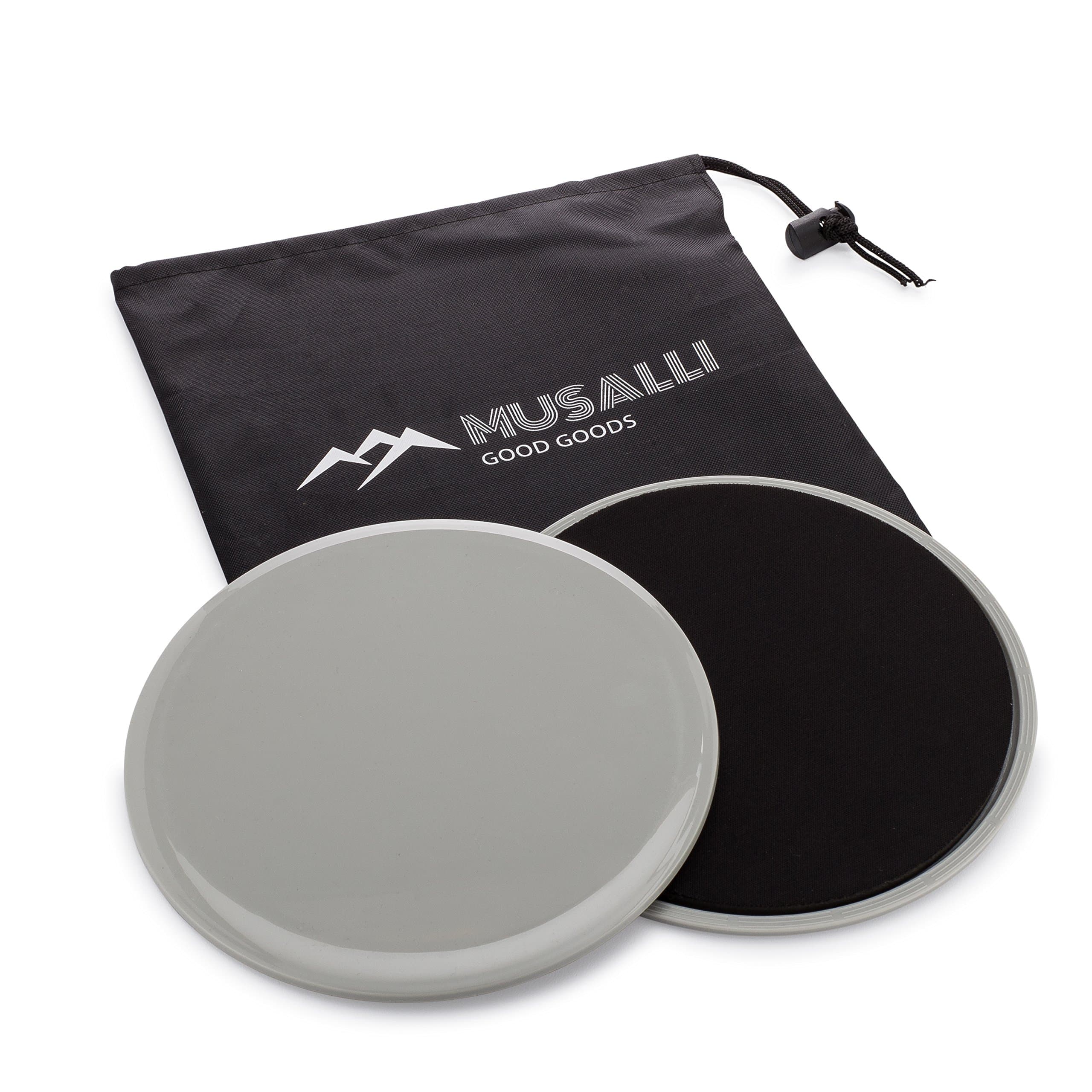 Exercise Sliders Sliding disc Gliding Disc, Dual Side Work Very Smooth on Carpet Or Hardwood Floors, Abdominal and Core Muscle Work Out from Home or Gym