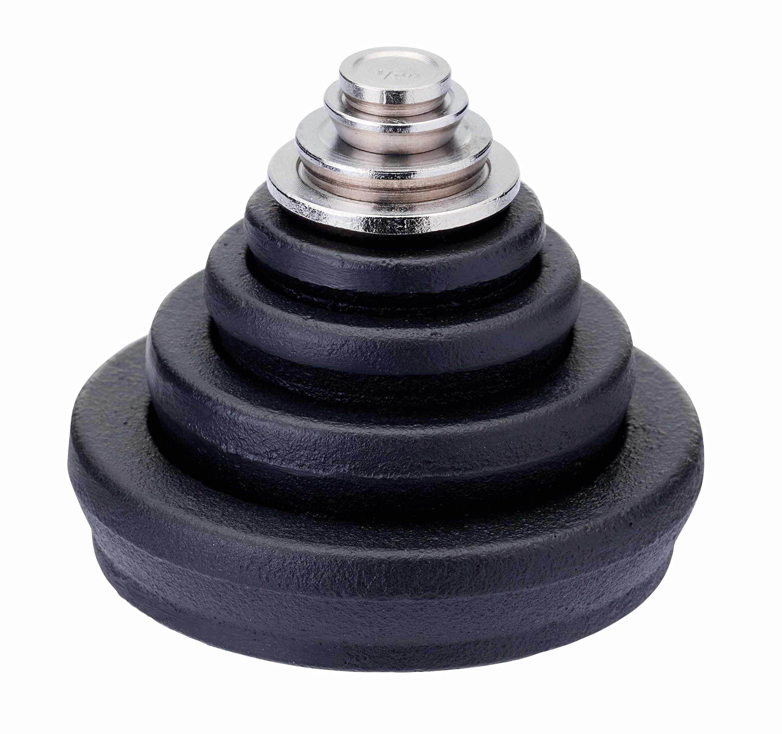 KitchenCraft Natural Elements Cast Iron Kitchen Scale Weights (Set of 8) - Imperial