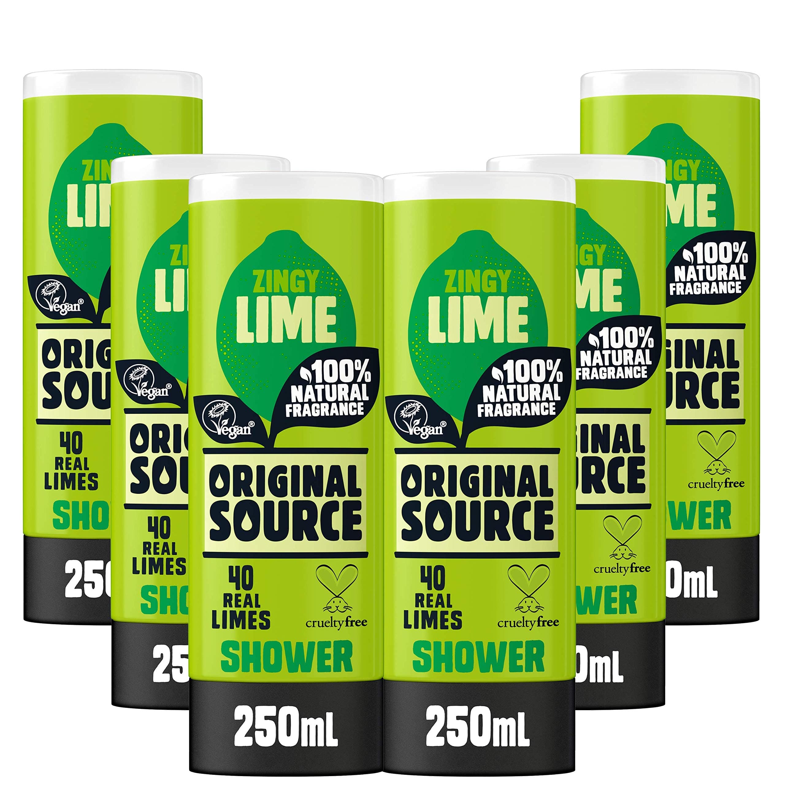 Original Source Shower Gel Lime 250ml Pack of 6