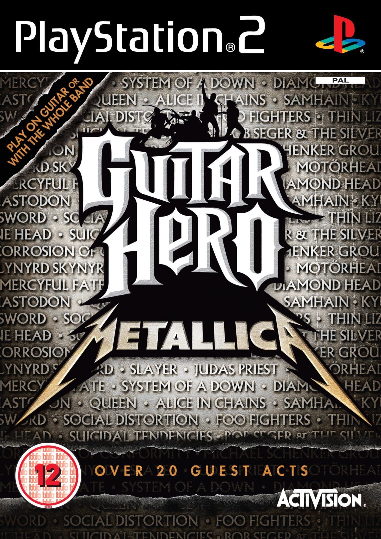 Guitar Hero: Metallica - Game Only (PS2)