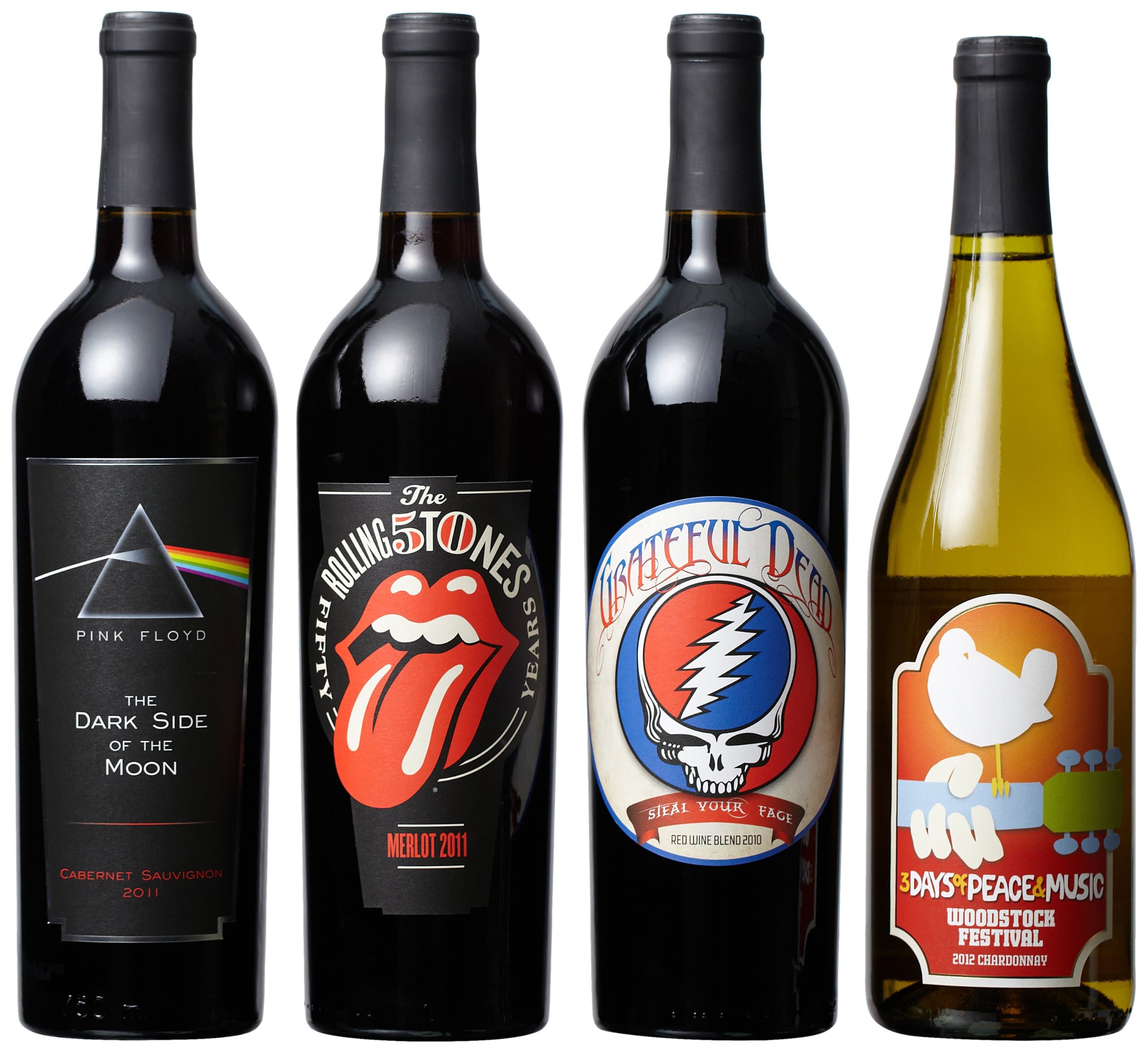 Wines that Rock Rainbow Mixed Pack II, 4 x 750 mL