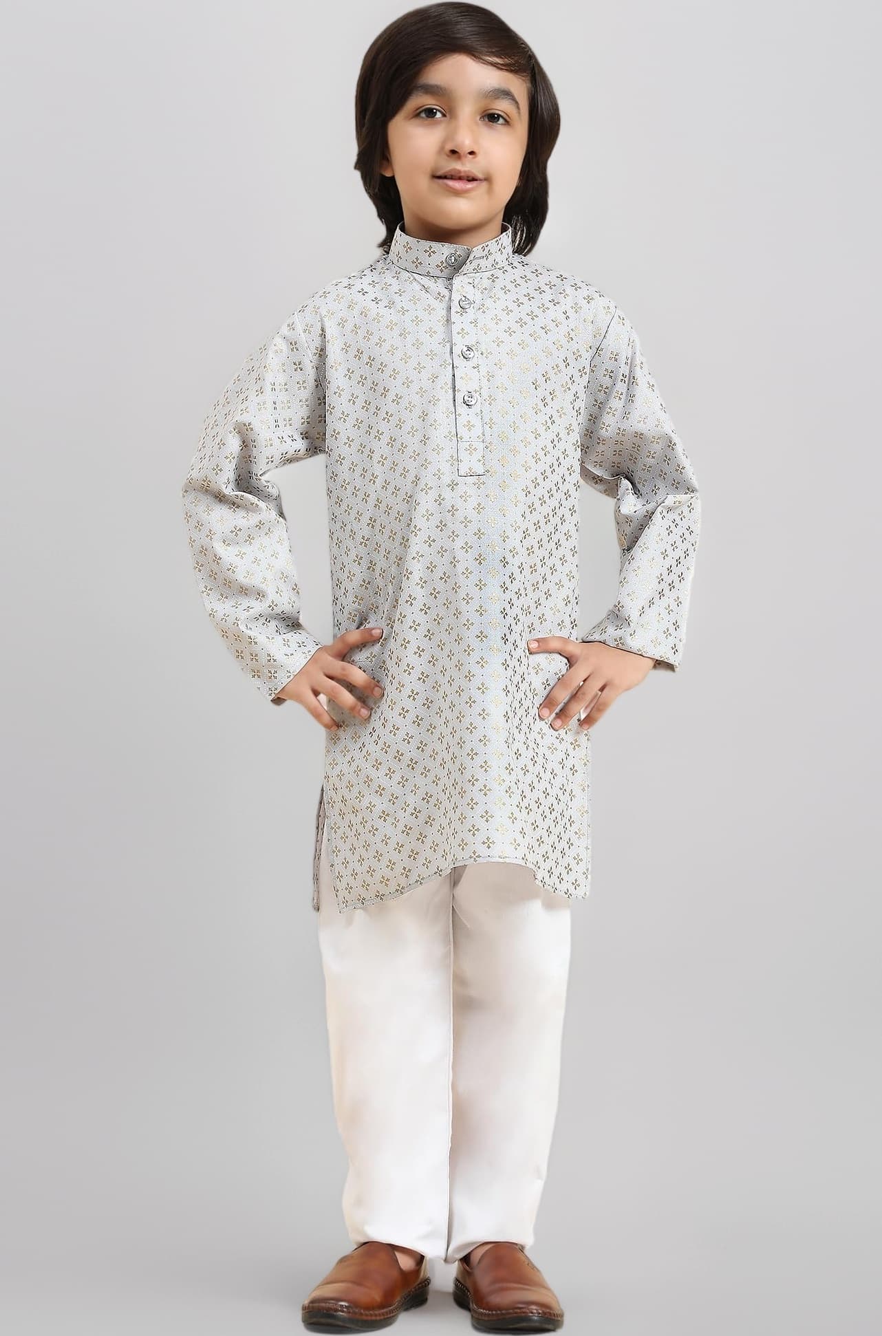 Pro-Ethic Style Developer Boy's Cotton Solid s Kurta Pajama For Kid'S Ethnic Wear | Kurta Pajama Set