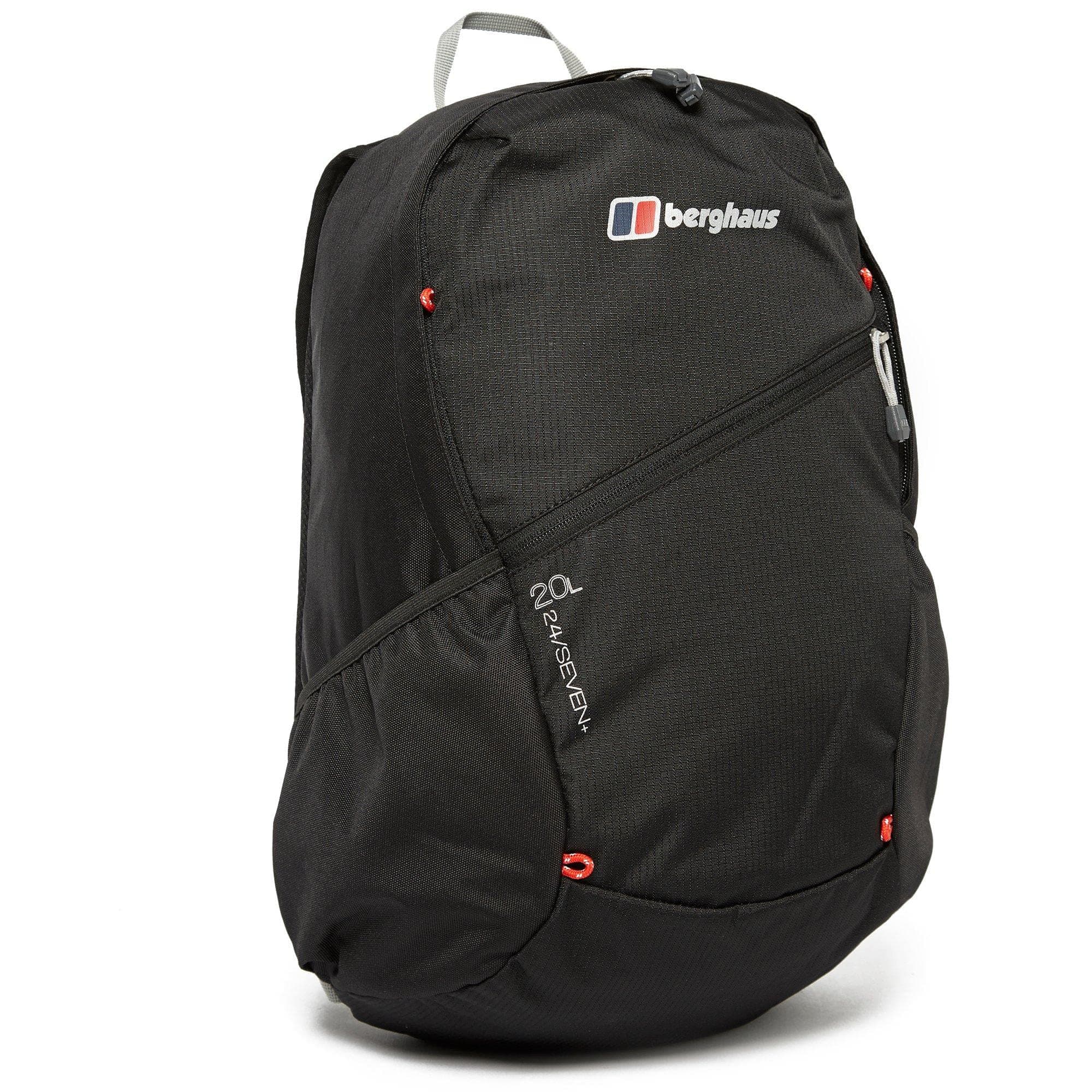 Berghaus Unisex 24/7 Backpack 20 Litre | Comfortable Fit | Durable Design | Rucksack for Men and Women Day Packs, Black/Black, One Size